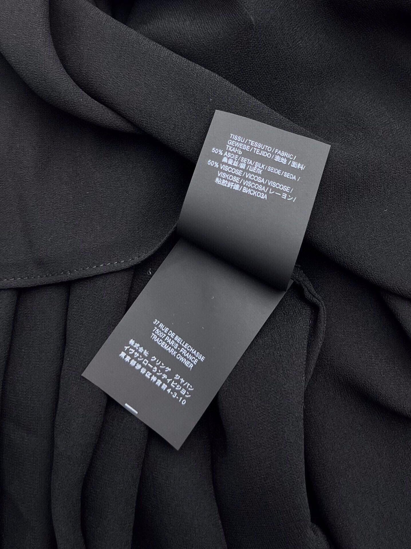 Saint Laurent-Inspired Sheer Little Black Dress