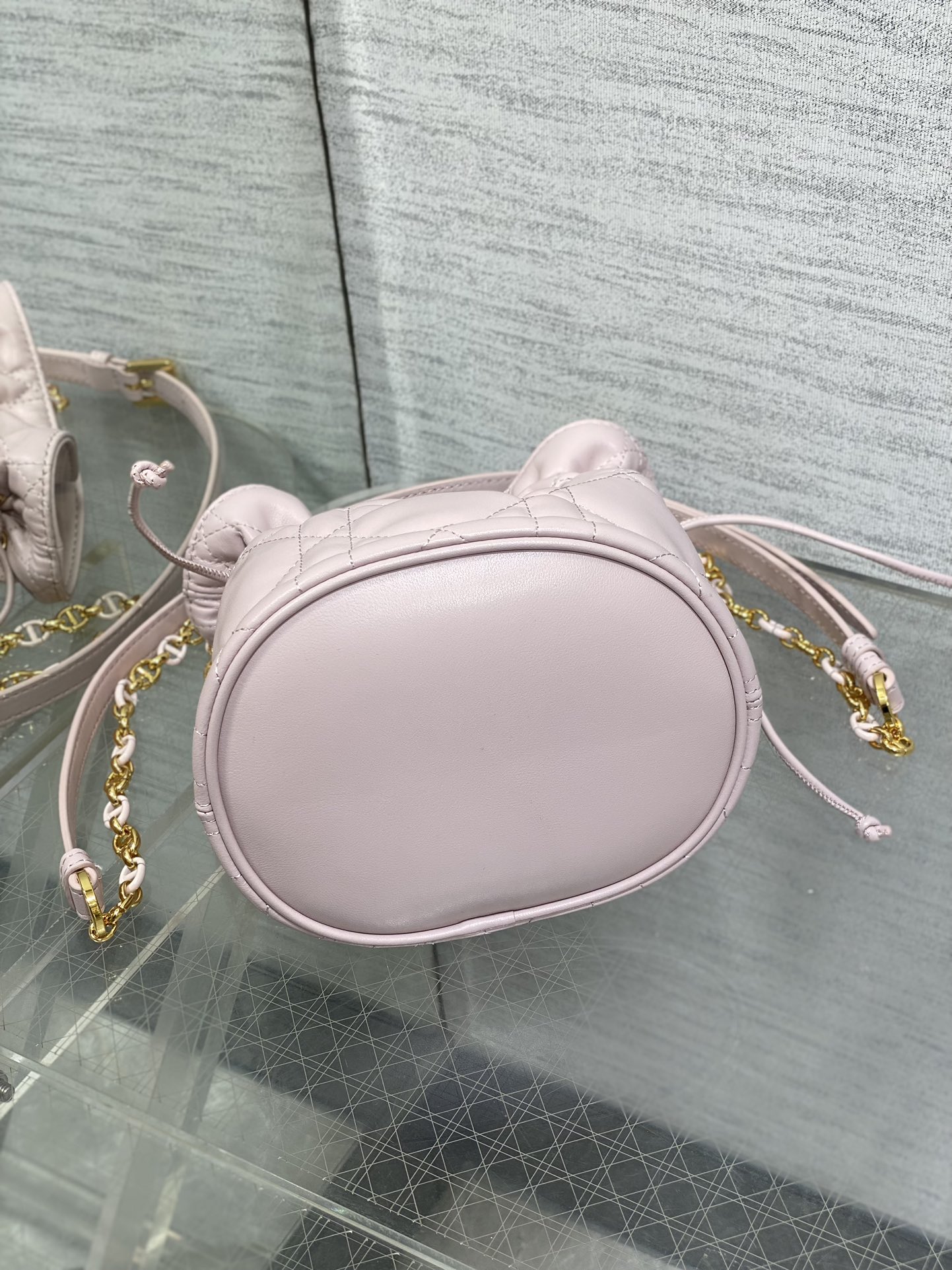 Miss Caro Mini Bucket Bag with Drawstring