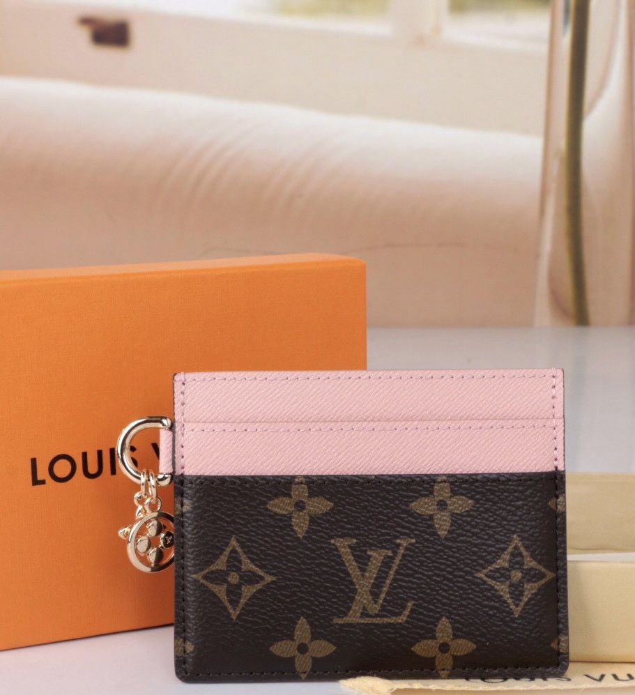 LV Charms Card Holder