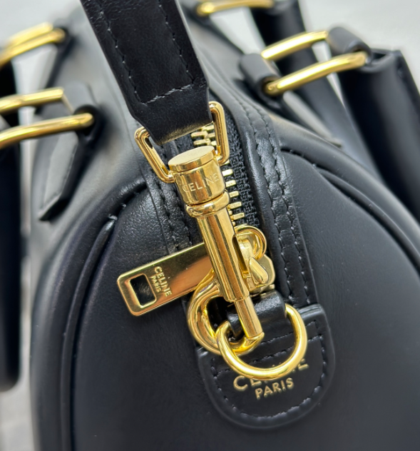 CELINE SMALL BOSTON IN Smooth Calfskin