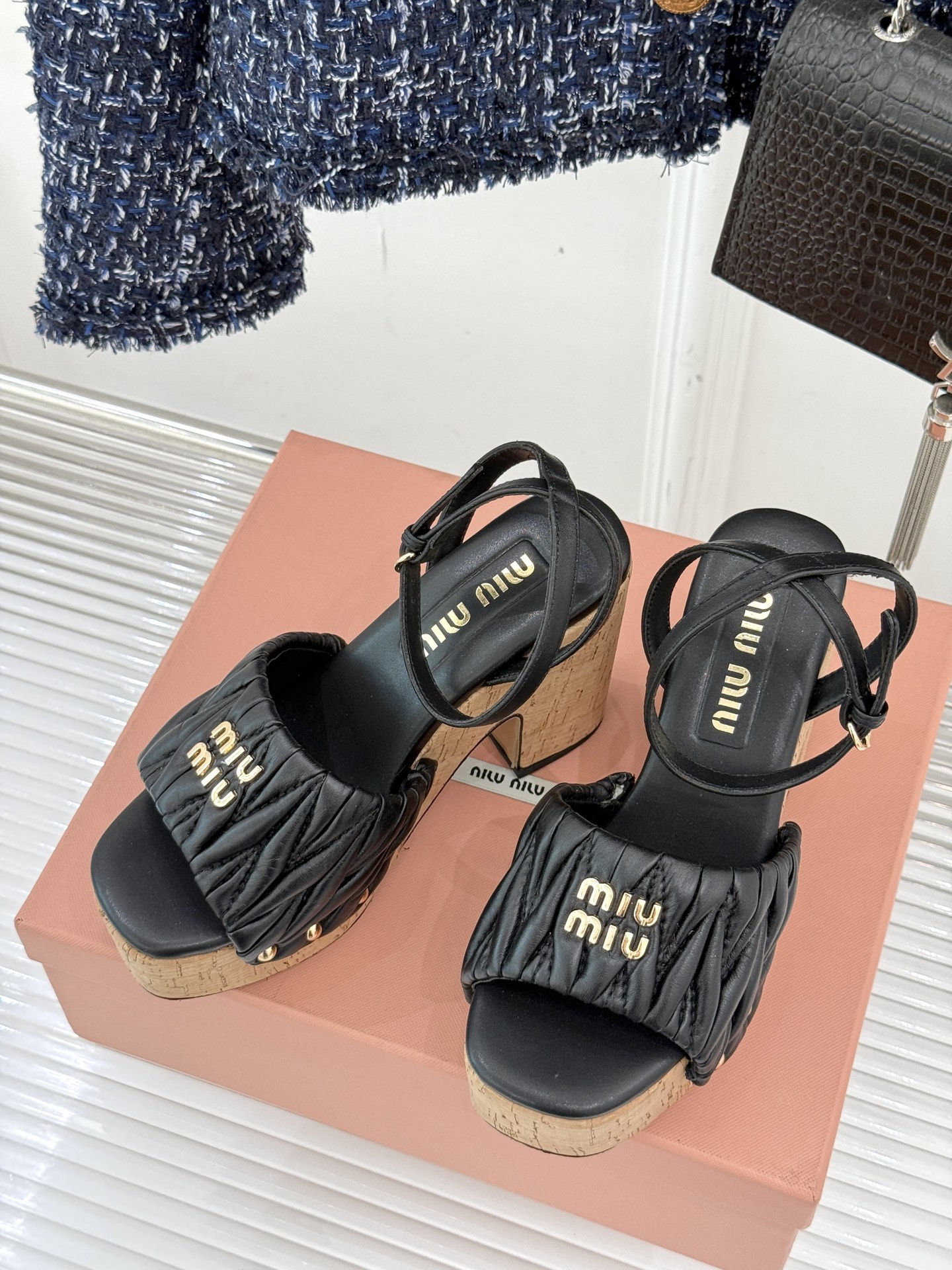 Miu Miu Spring-Summer Pleated Heels