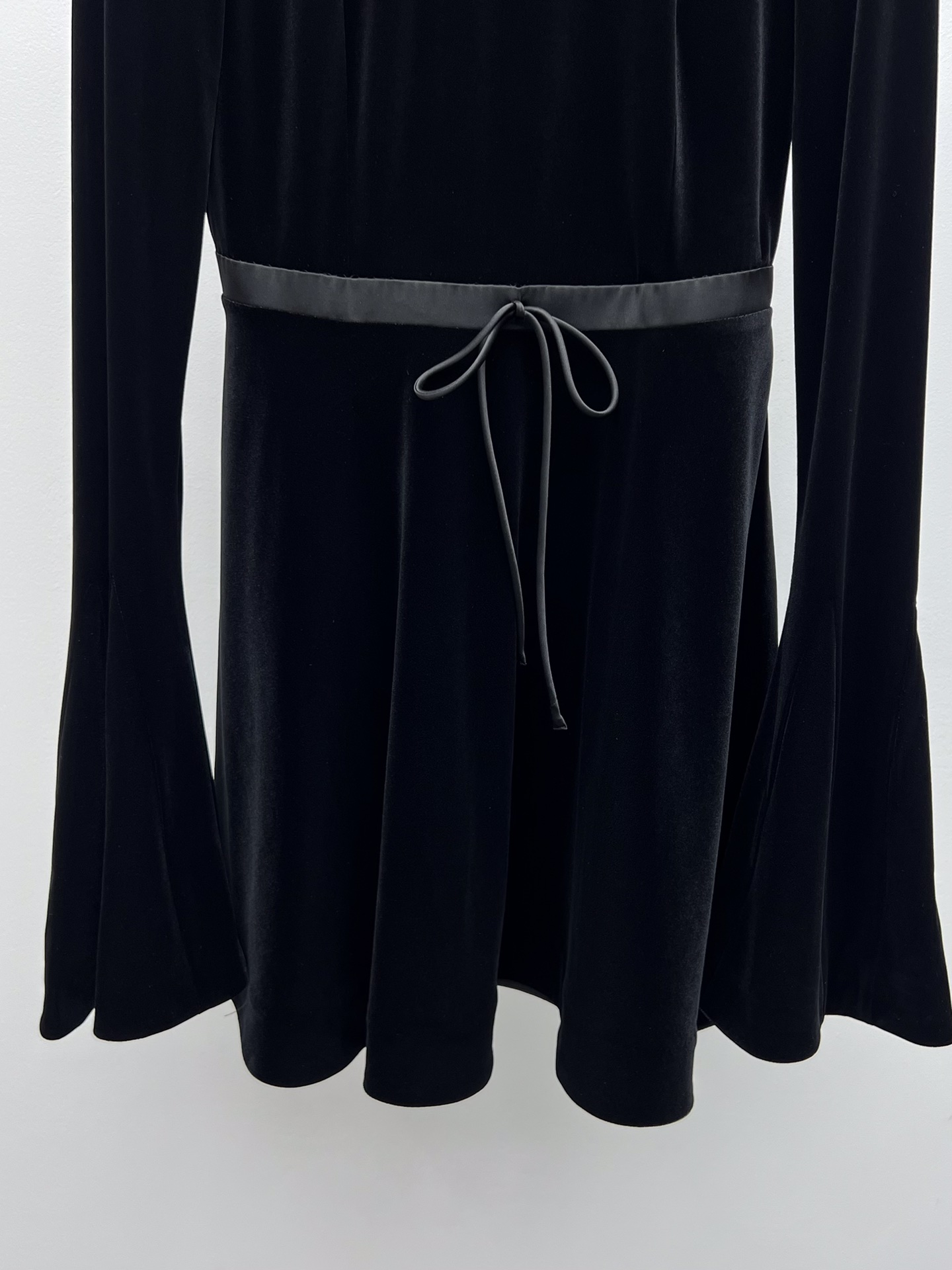 Saint Laurent Velvet Backless Dress