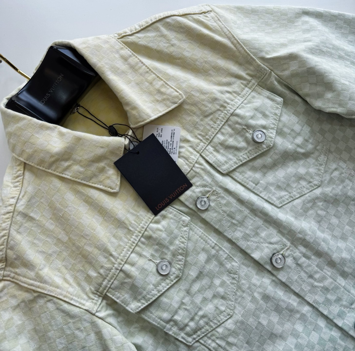 Louis Vuitton Damier Gradient Jacquard Denim Jacket