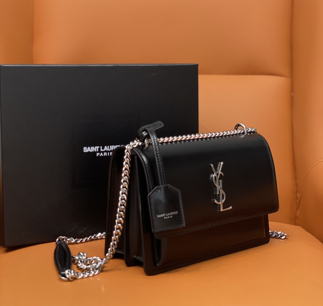 Saint Laurent Upgraded Needle-Grain Accordion Bag