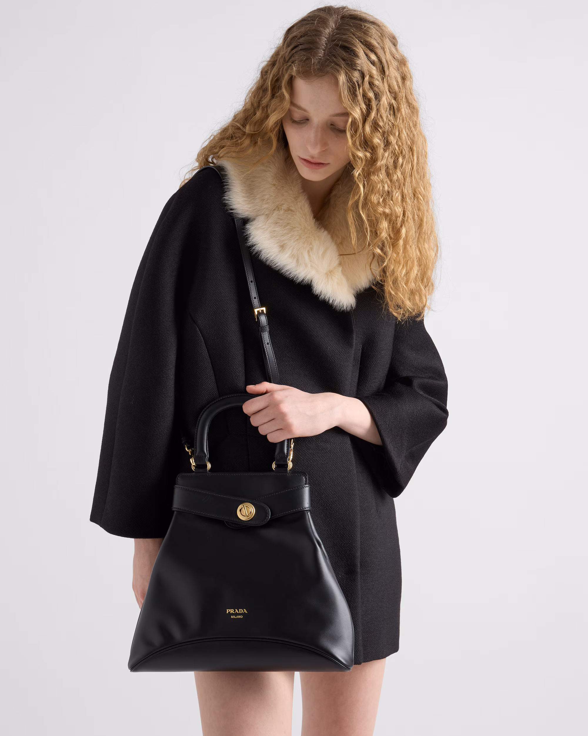 Prada Carey leather bag