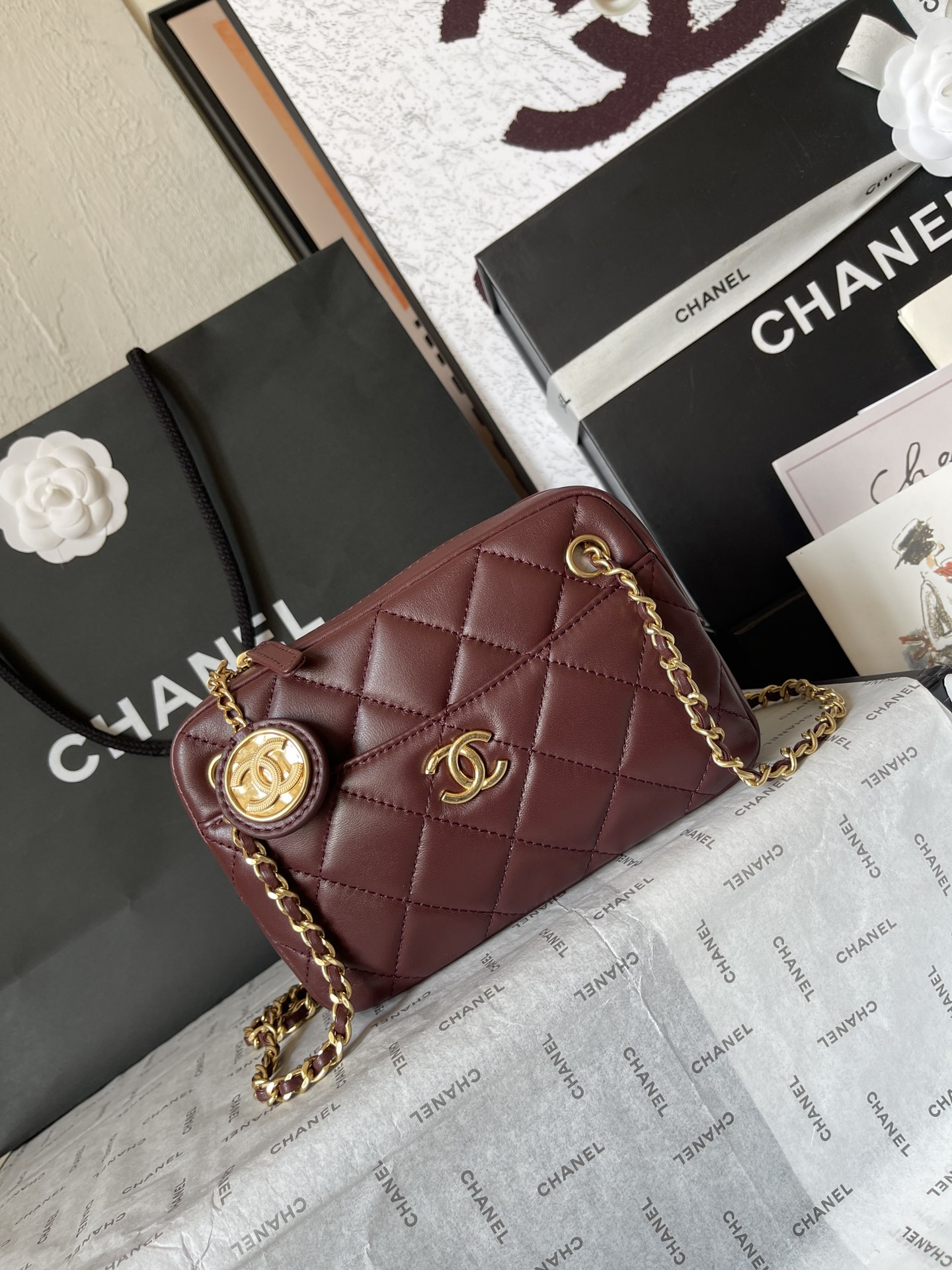 The Chanel 24K Camera Bag