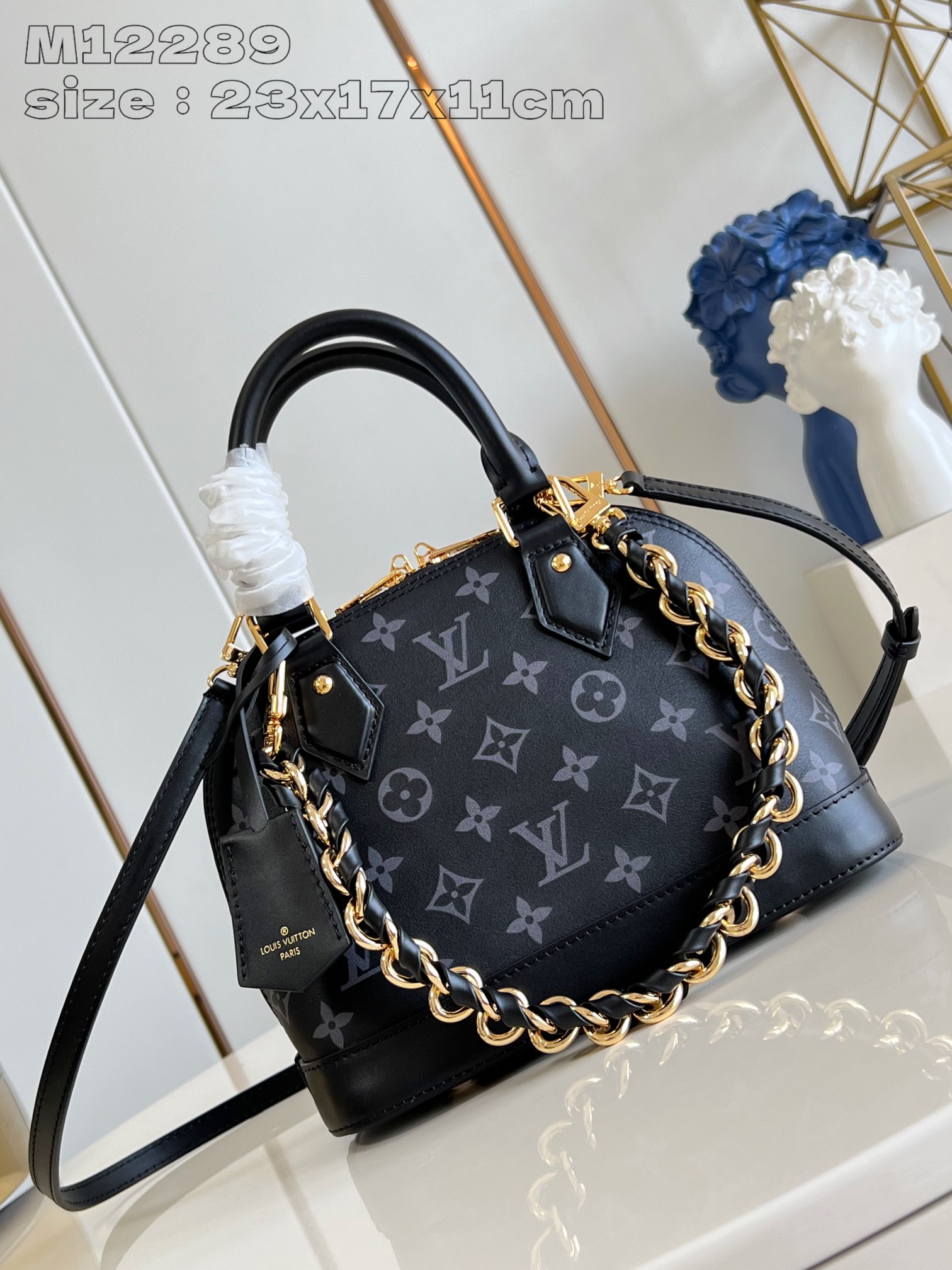 Louis Vuitton Black M12289 Alma BB