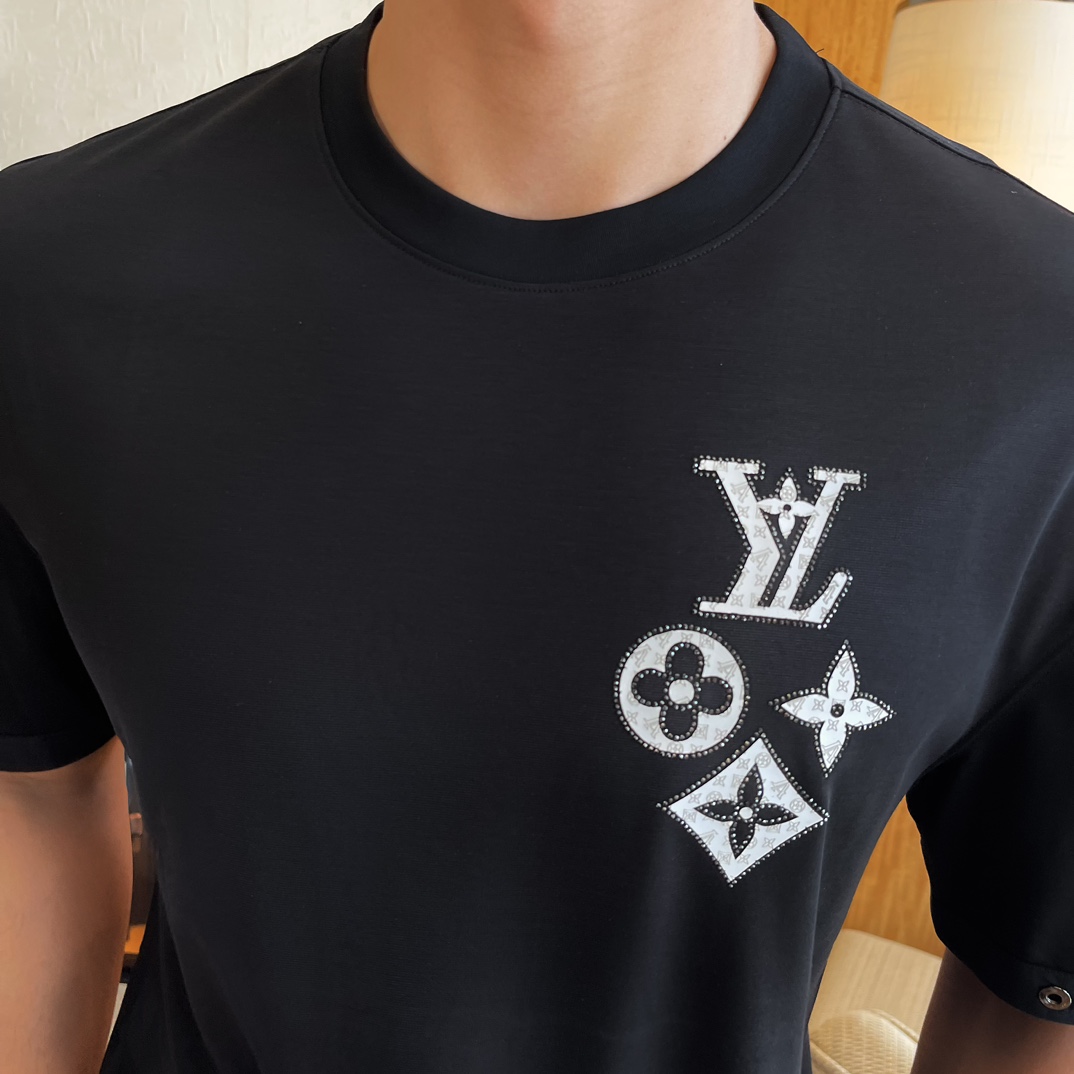 LV - 2025 Spring/Summer Premium Short-Sleeve T-Shirt