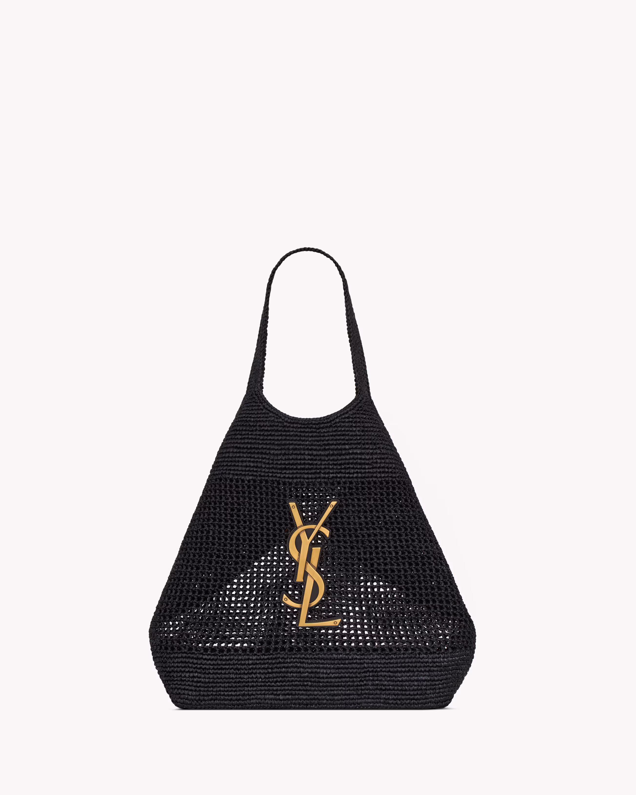 YSL-icare in raffia