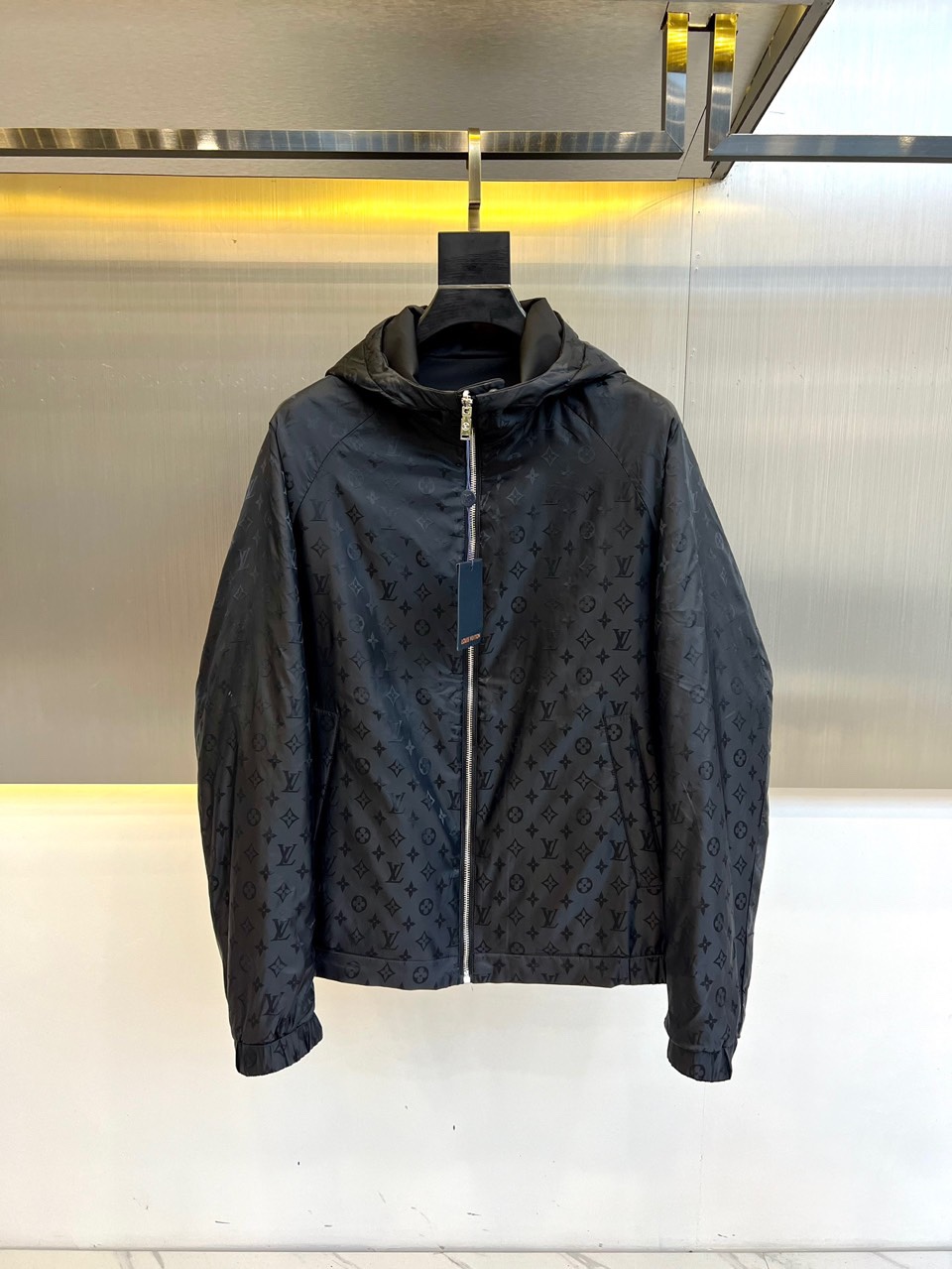 Louis V-2024 Autumn/Winter Newest Hooded Reversible Jacket.