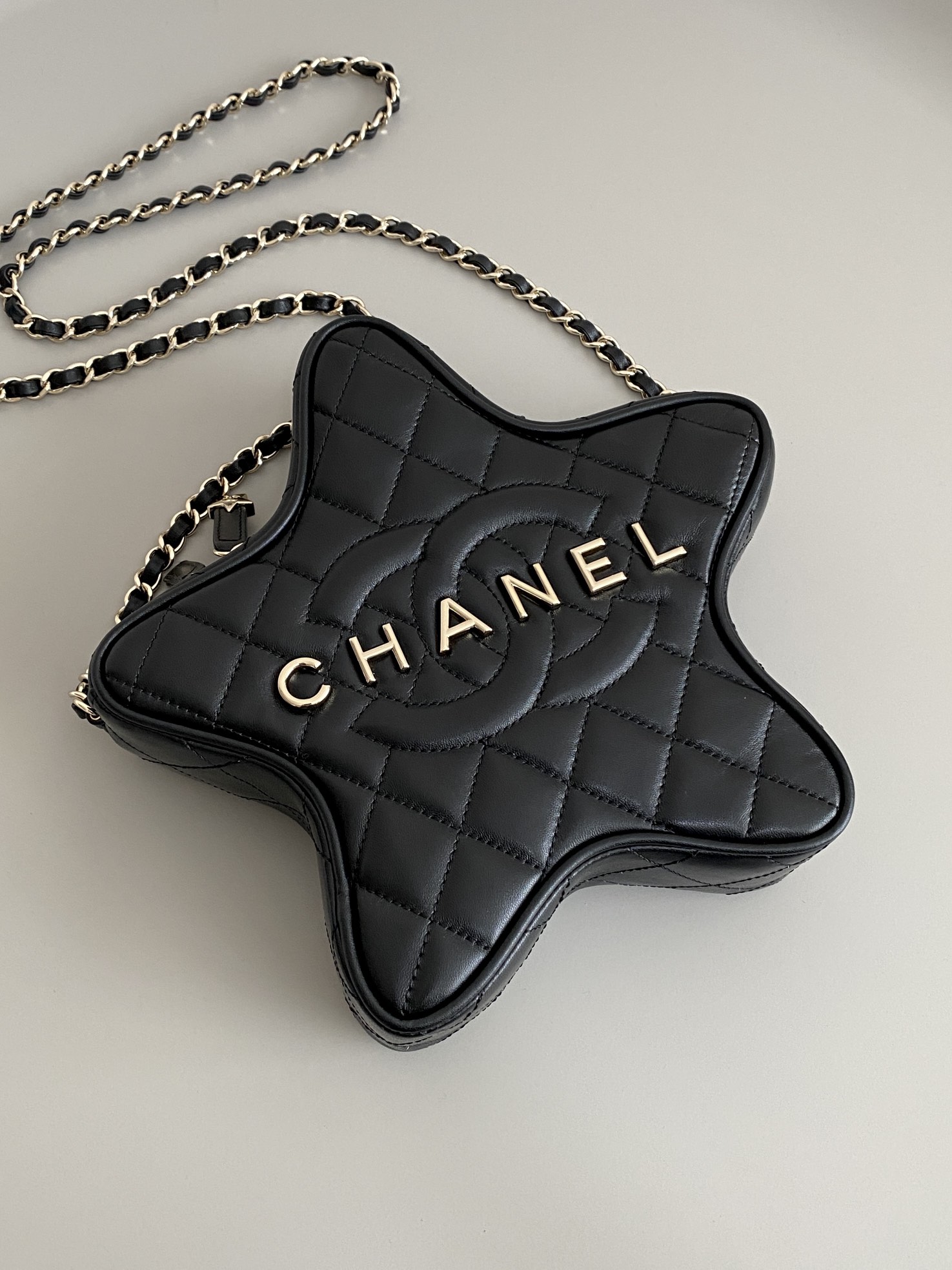 Chanel star chain bag
