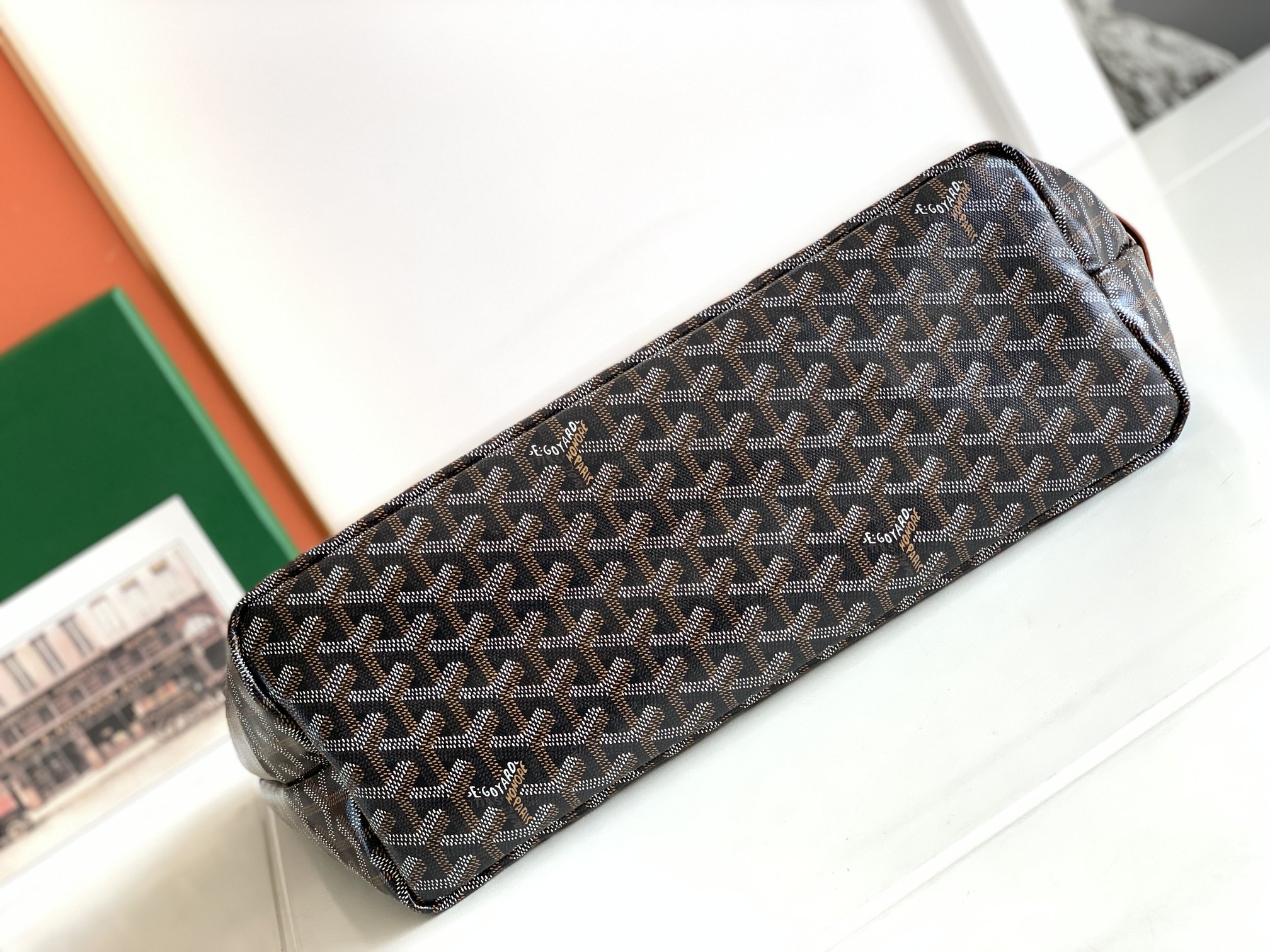 Goyard-Chien Gris Pet Carrier