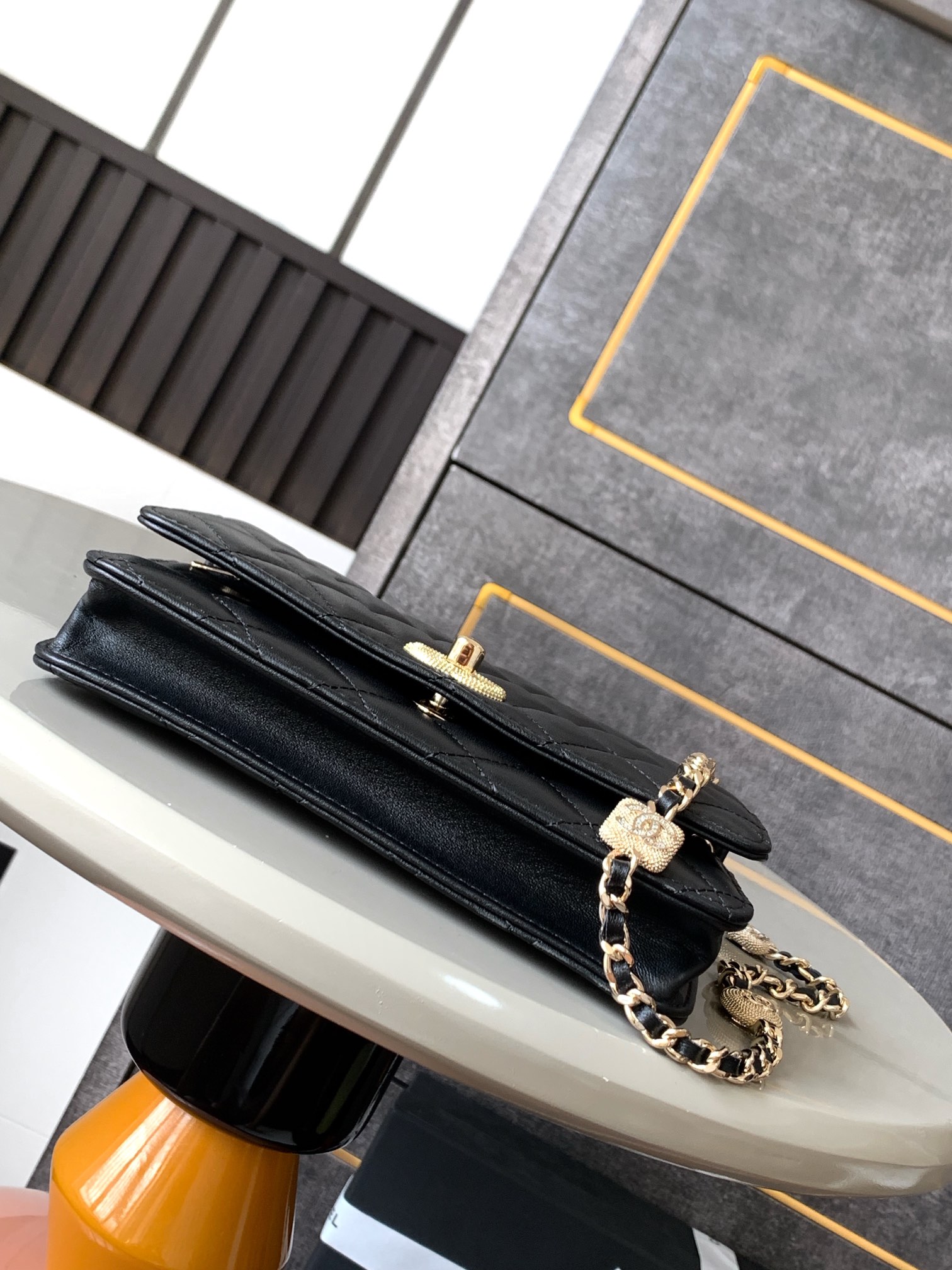 CHANEL relief diamond 24K