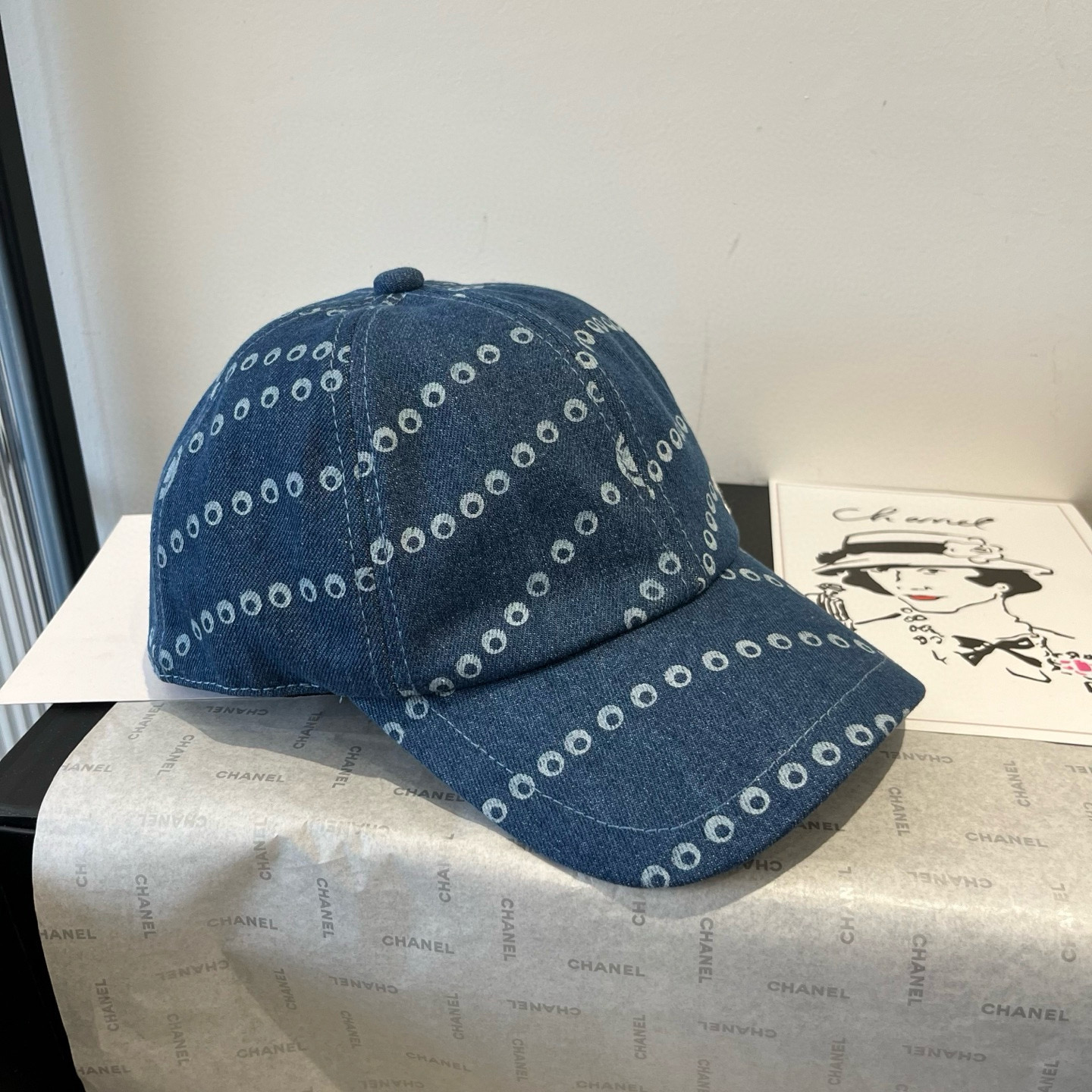 Chanel New Arrival Denim Baseball Cap