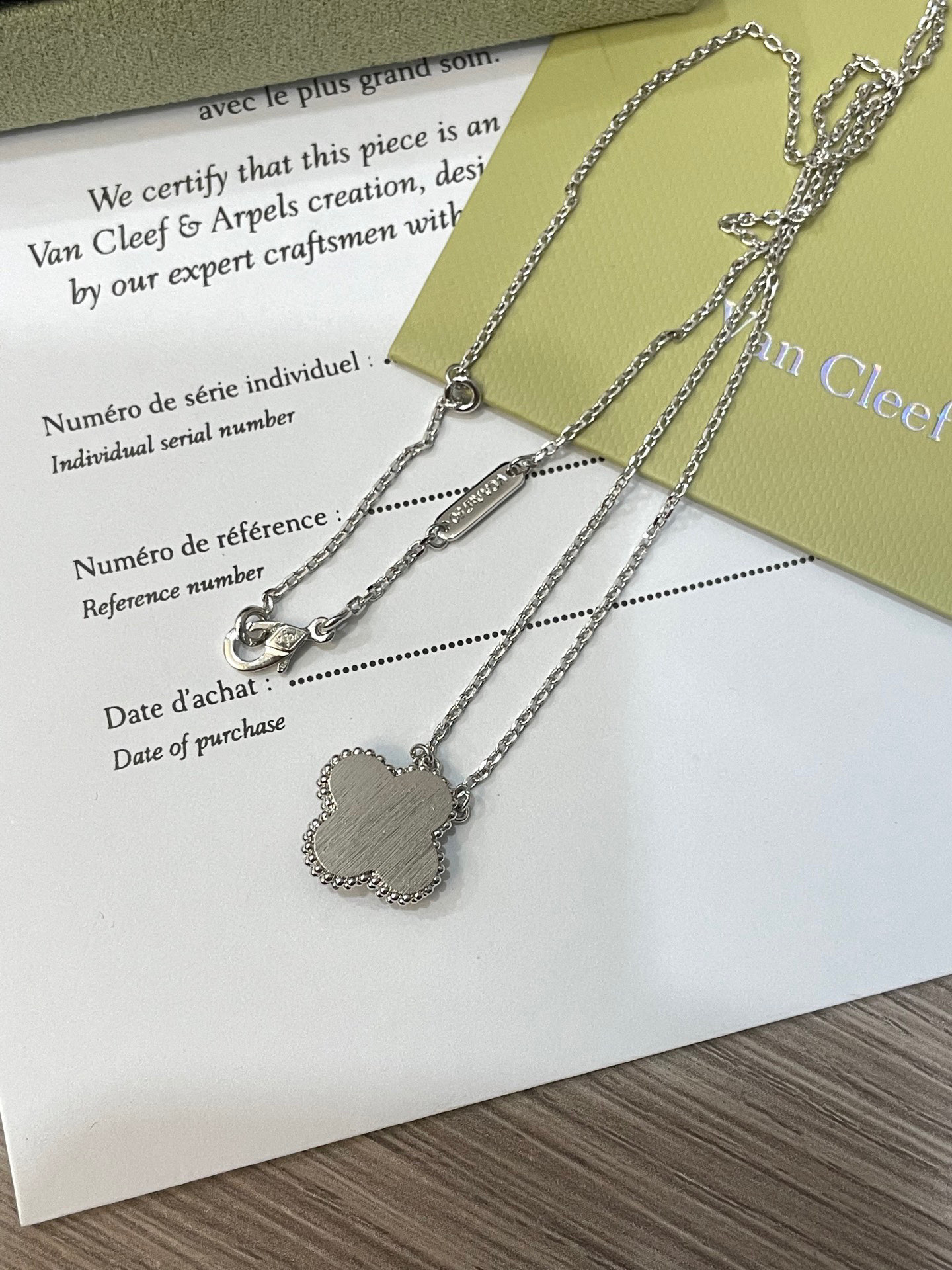 Van Cleef & Arpels Five-Flower Bracelet & Five-Flower Necklace