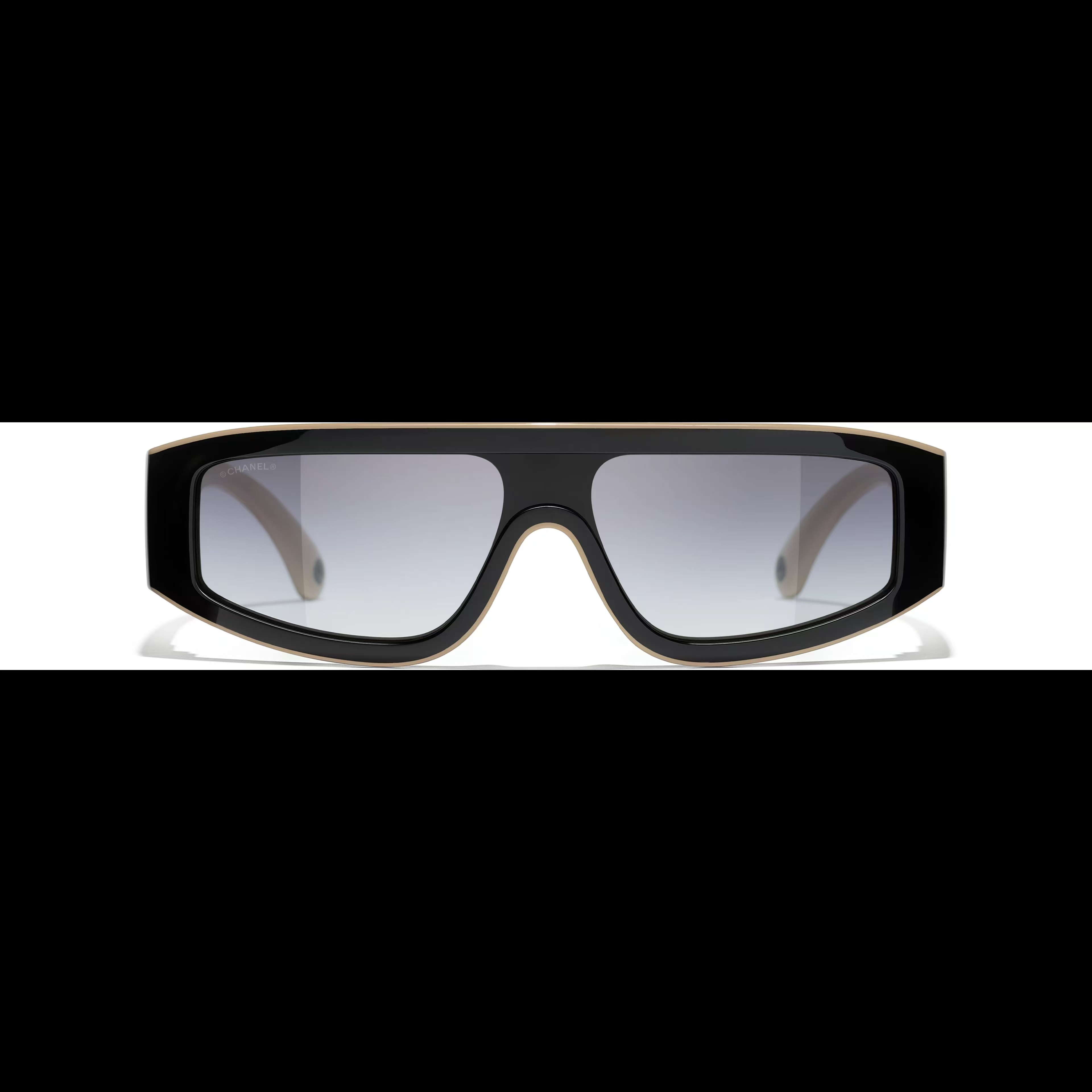 CHANEL-Shield Sunglasses