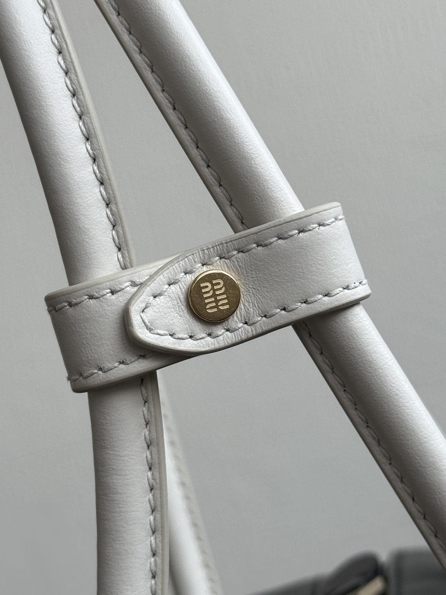 MIUMIU Beau leather bag-BLACK