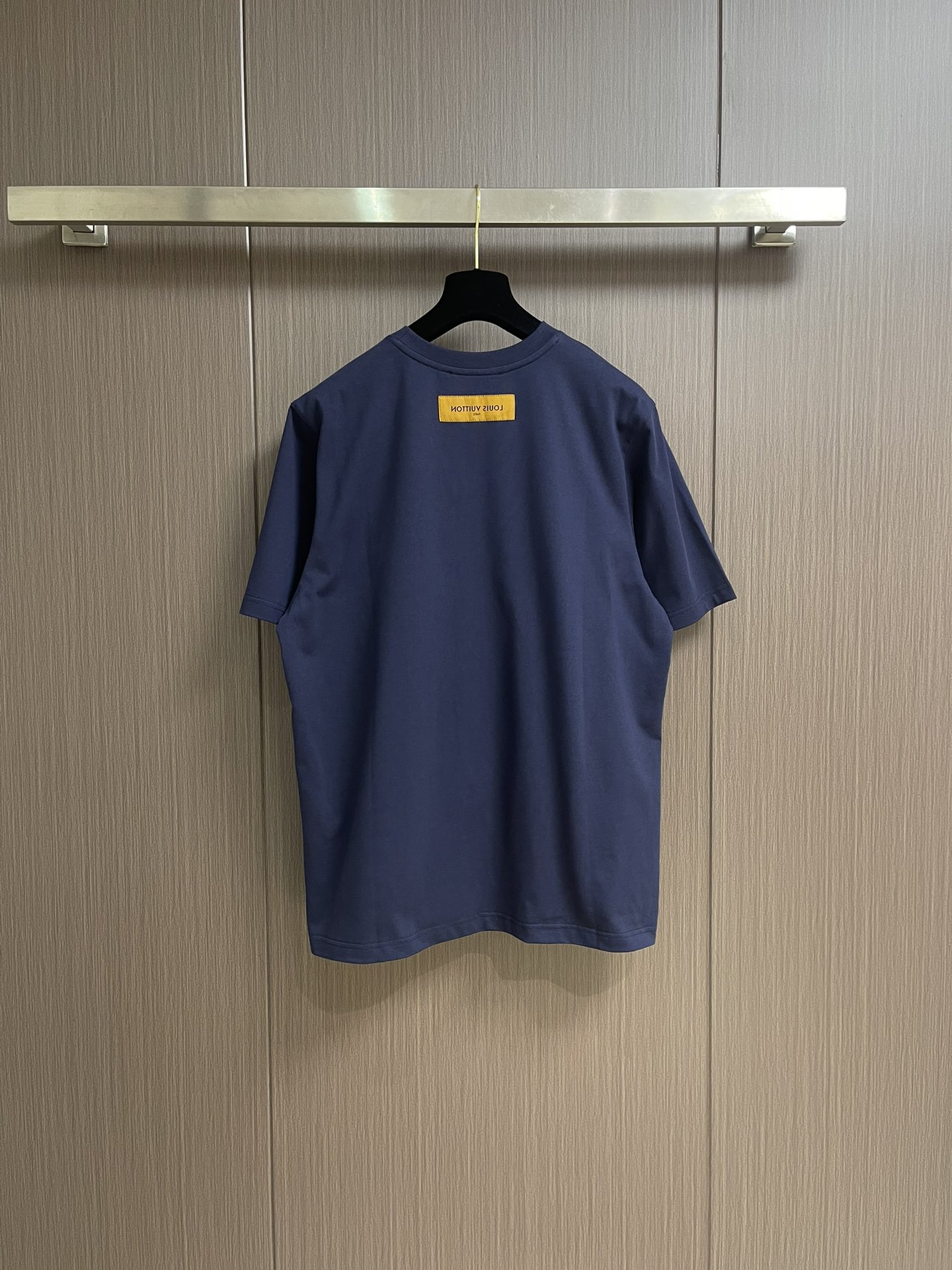 Louis Vuitton 2025SS Terry Embroidery Heavyweight Cotton T-Shirt – Blue