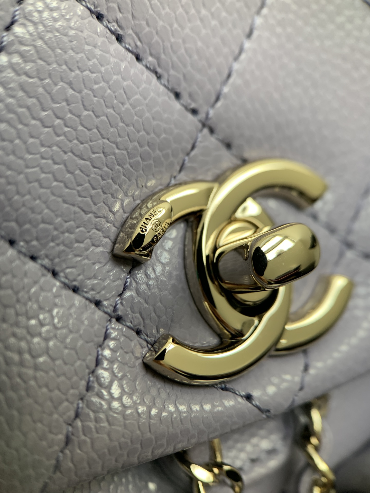 Chanel 24A Duma Backpack in Stardust Purple