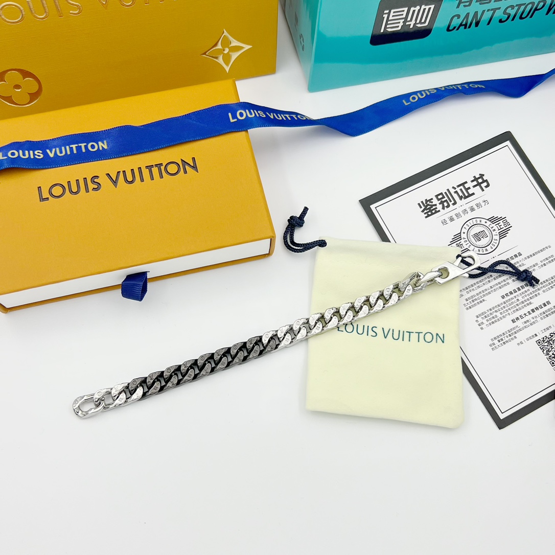 Louis Vuitton Cuban bracelet