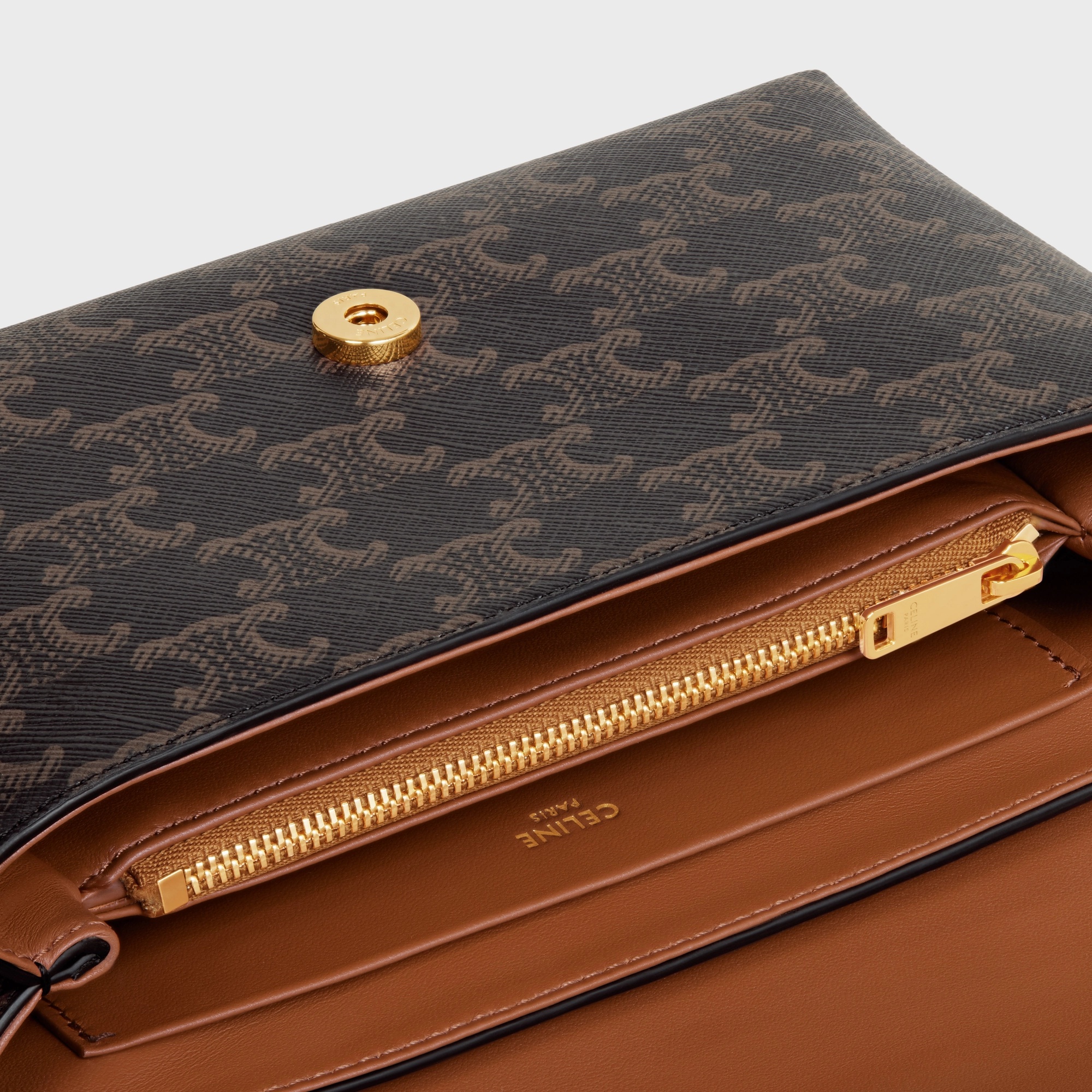 TEEN CELINE VICTOIRE BAG in Triomphe Canvas