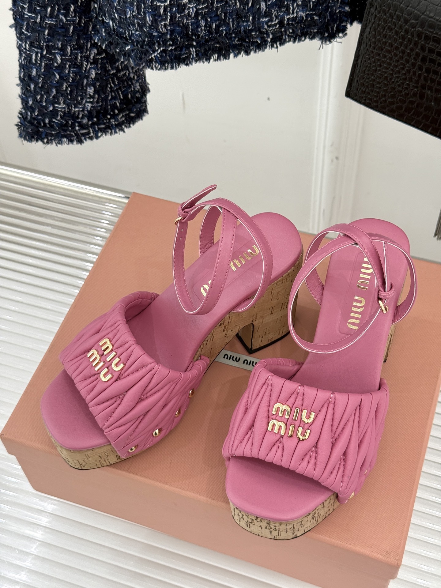 Miu Miu Spring-Summer Pleated Heels