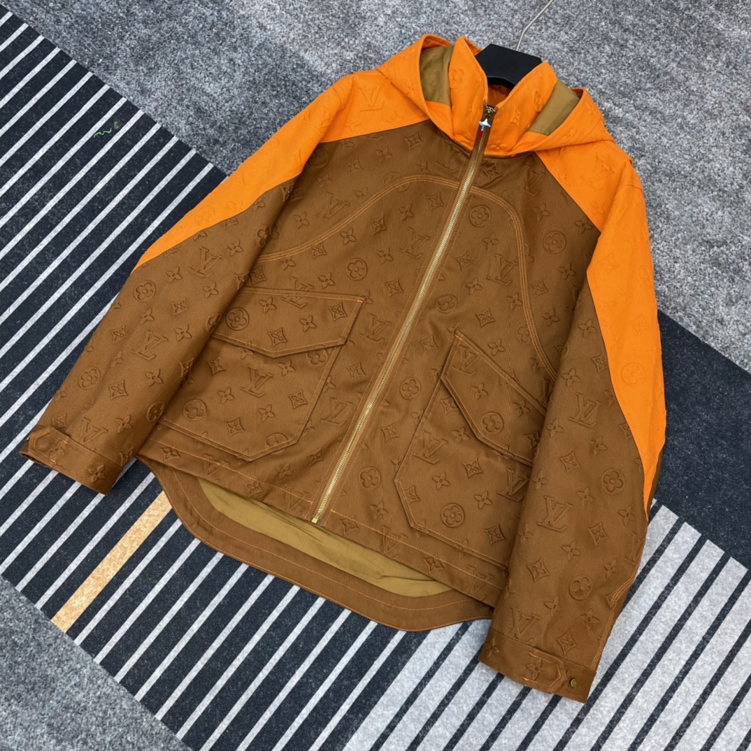 LV-Monogram cargo jacket