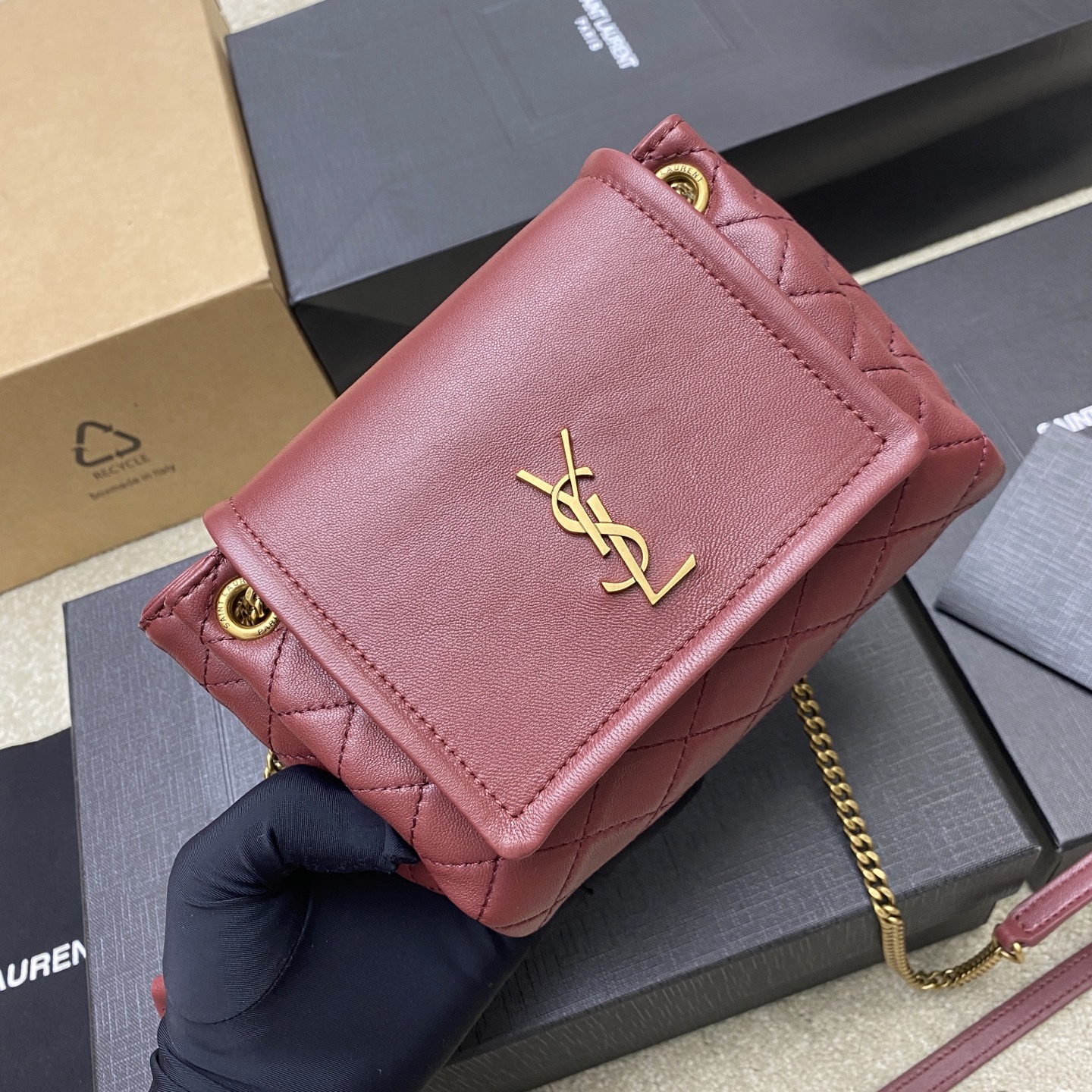 SAINT LAURENT Mini Nolita Bag