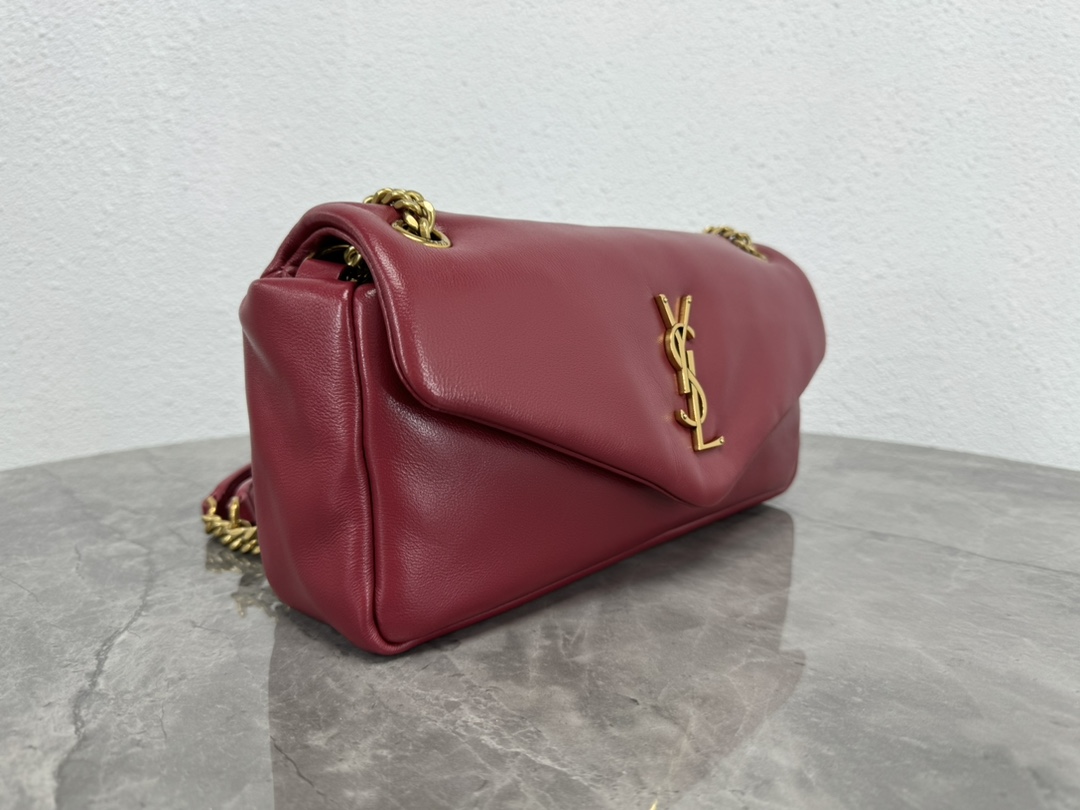 CALYPSO small in plunged lambskin