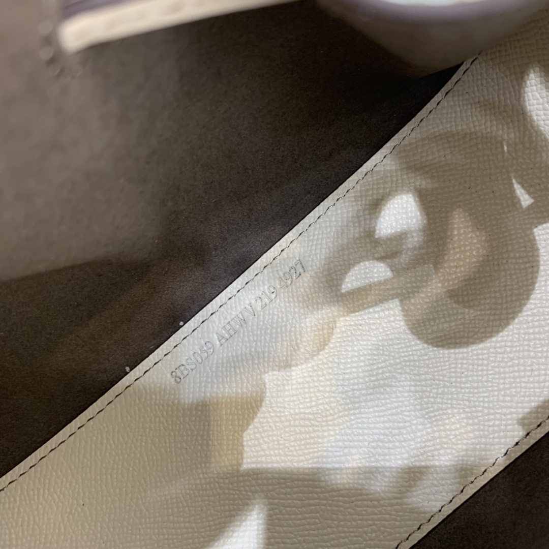 FENDI-White FF Fabric Mini Bag