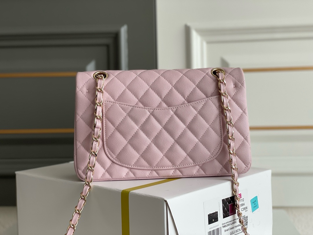 CHANEL Classic 11.12 Handbag Light Pink