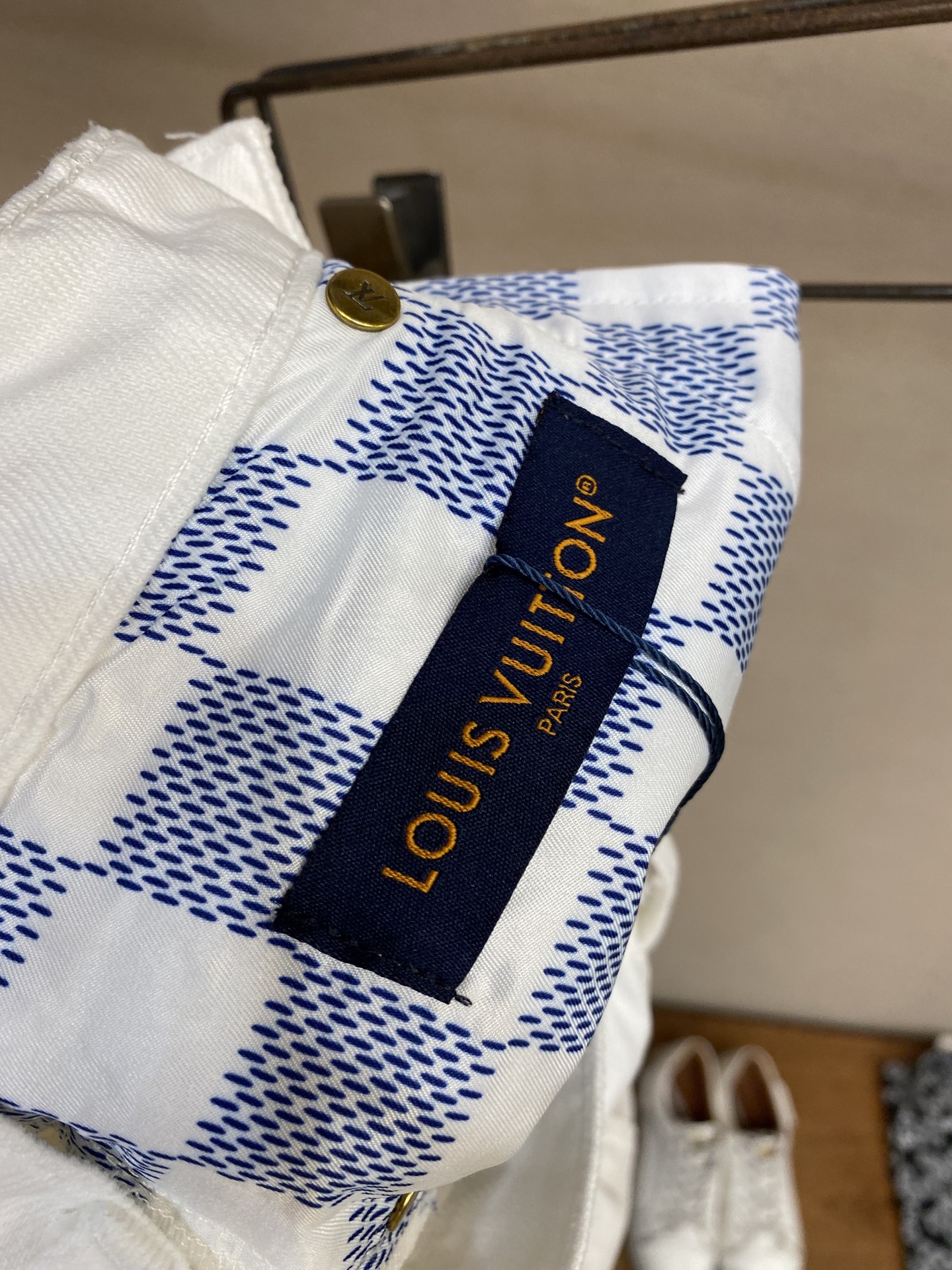 LV Embroidered Skate Jeans