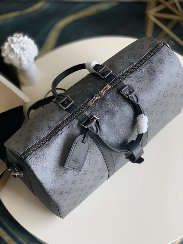 Louis Vuitton M45392 Keepall Bandoulière 50 Monogram Eclipse