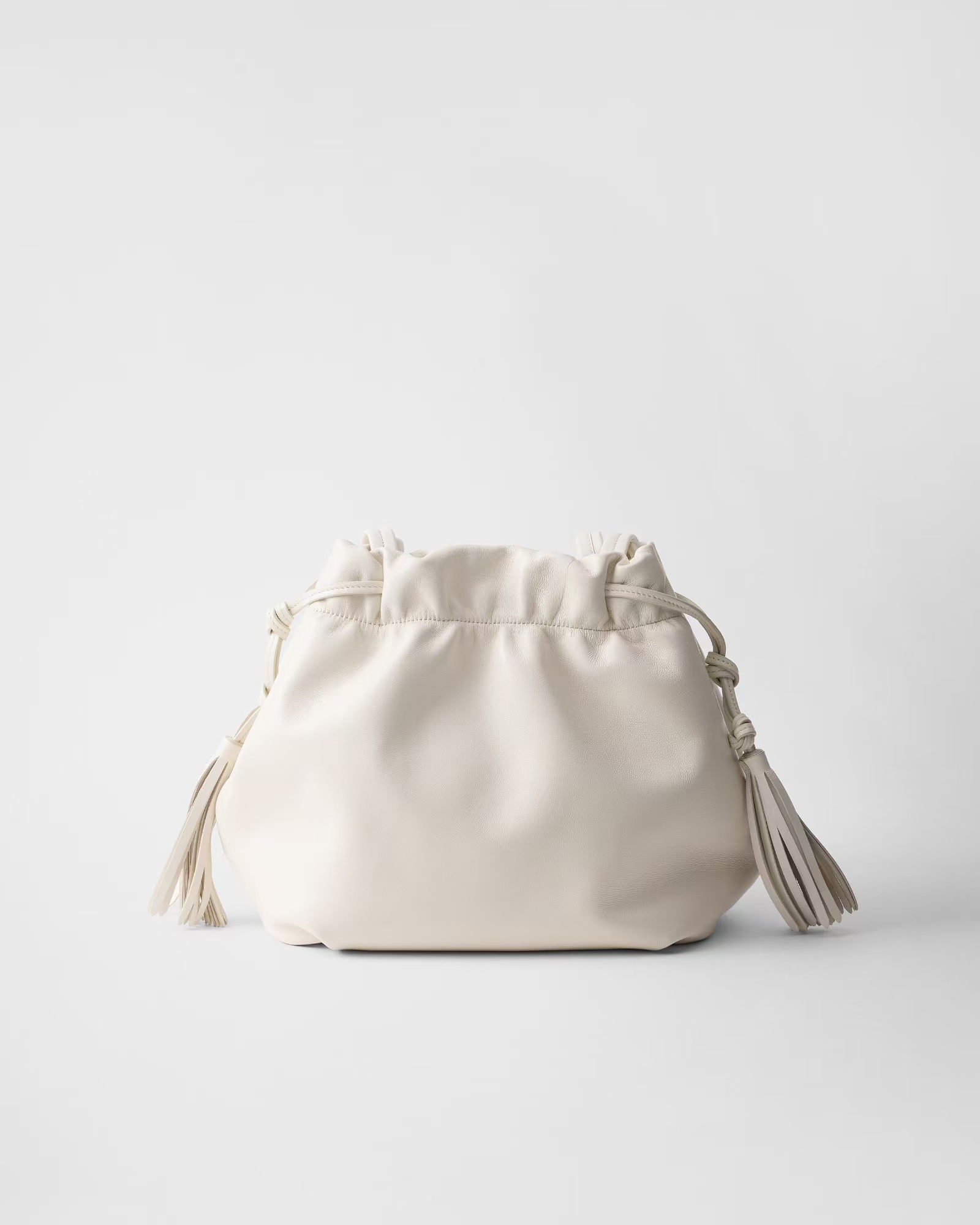 Nappa leather shoulder bag