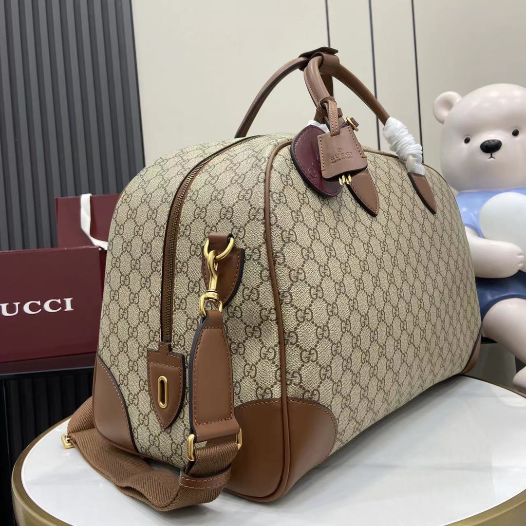 Gucci GG Emblem Travel Duffle Large