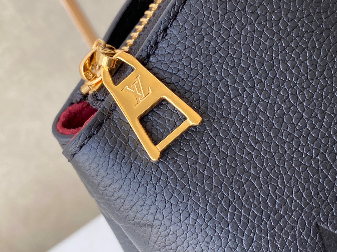 Louis Vuitton Monogram Empreinte Leather M58916 Petit Palais
