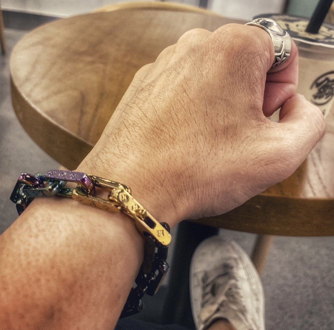 Lv-Monogram quenched bracelet