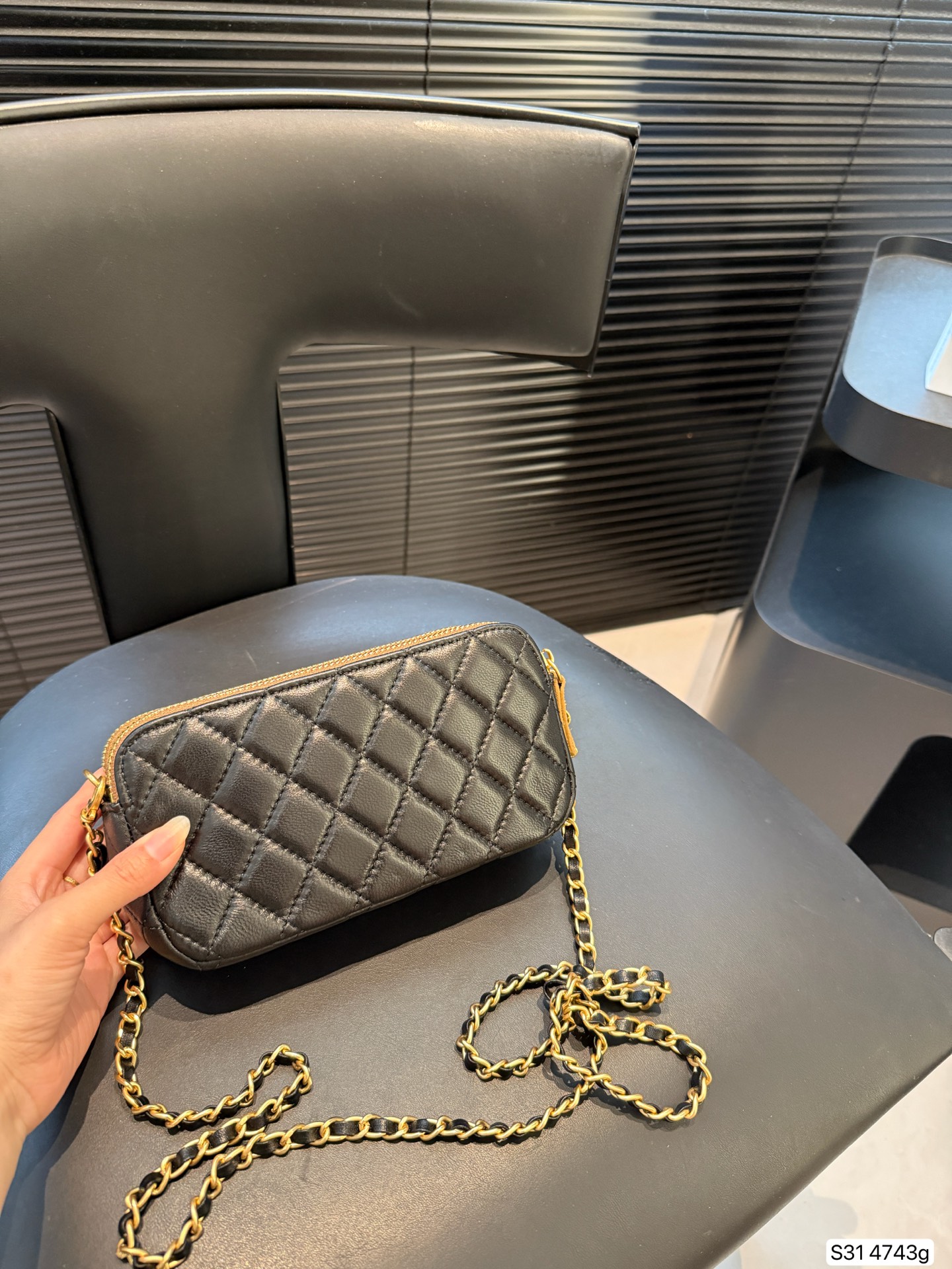 Chanel Suede & Lambskin Phone Bag