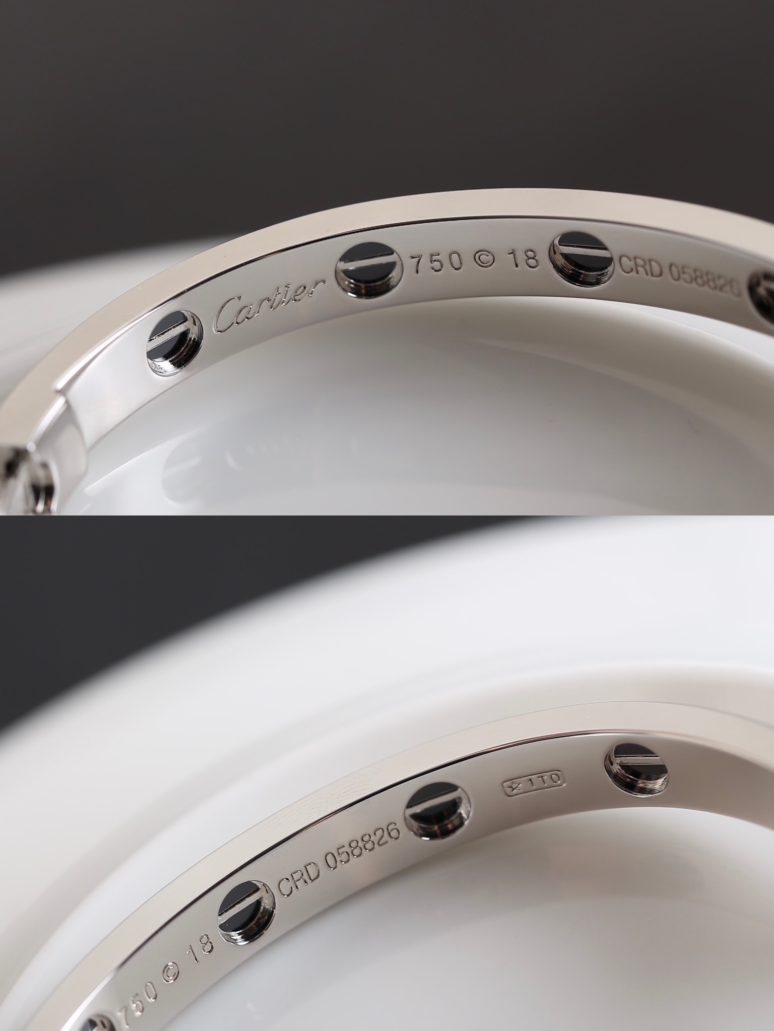 Cartier LOVE Wide Pavé Bangle – Black Ceramic Edition