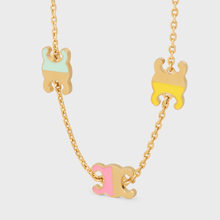 C*eline Colorful Arch of Triumph bracelet