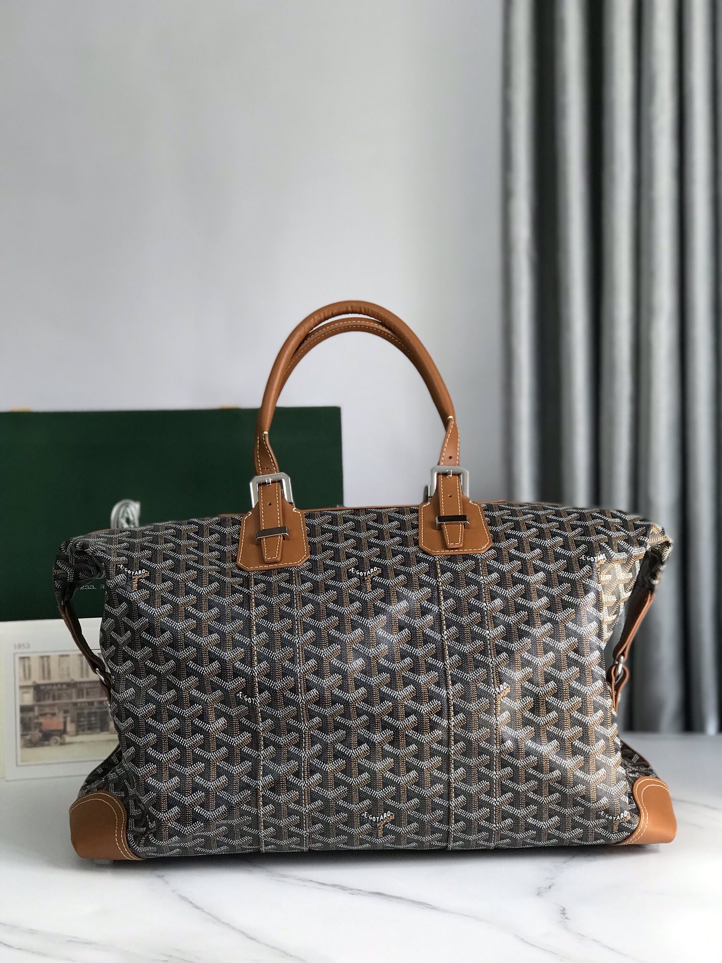 Goyard-Boeing Travel Bag (45 cm Length)