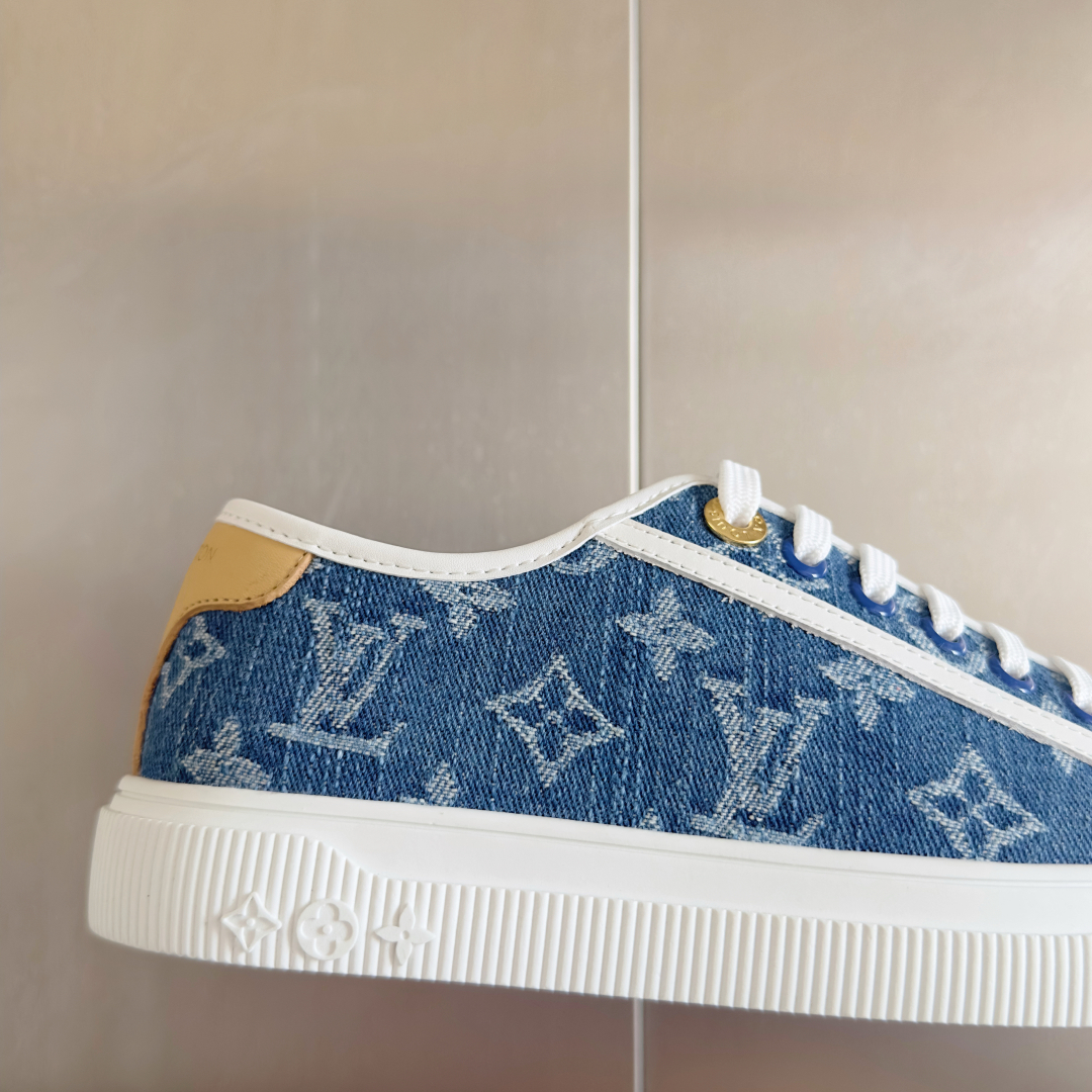 Louis Vuitton Lagoon Denim Sneakers