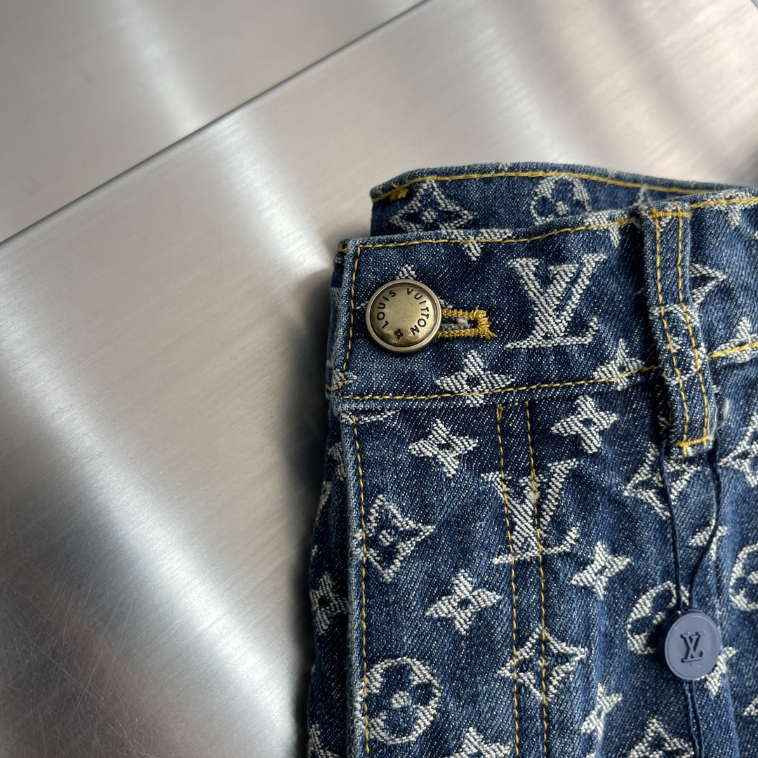 LV denim jeans