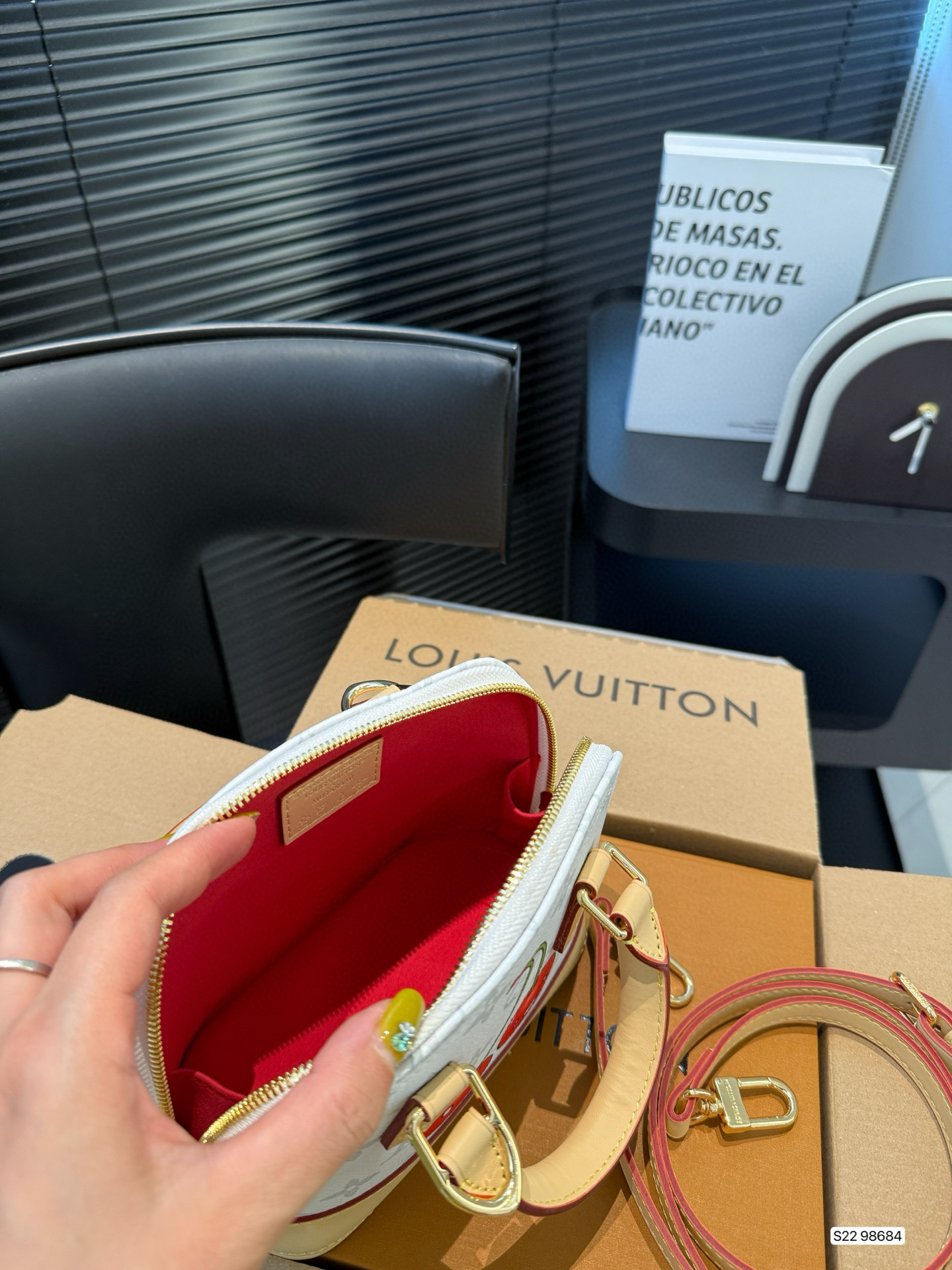 LV Mini Cherry Alma Bag