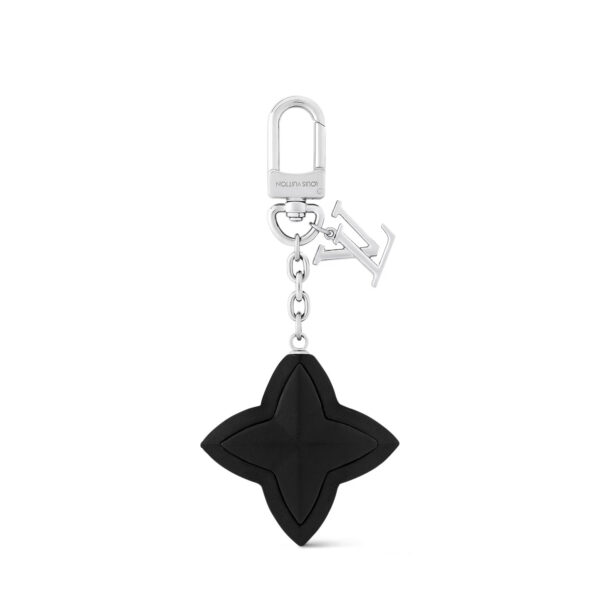 Louis Vuitton M02602 Leather Flower Key Chain