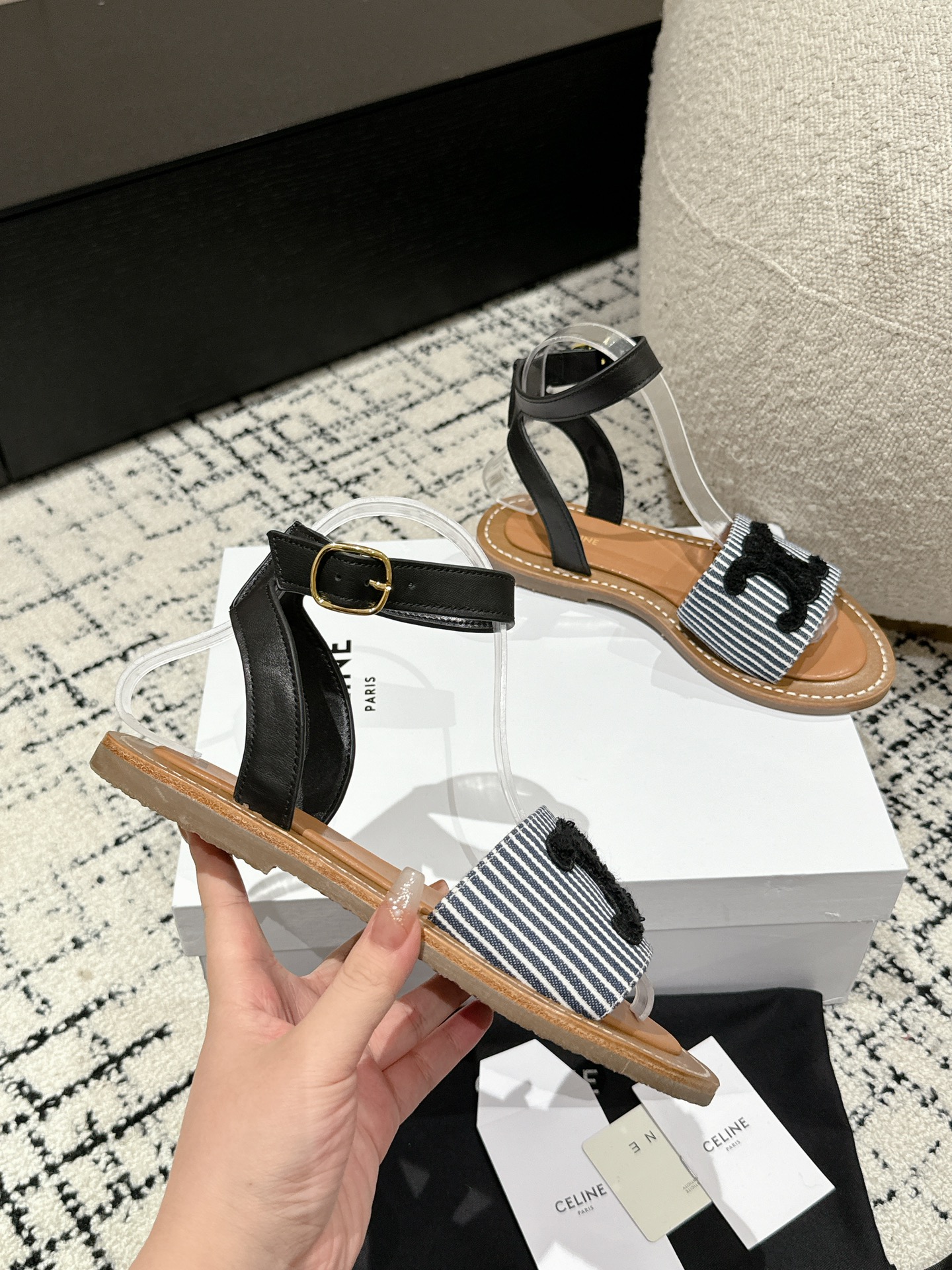 Celin Triomphe Sandals