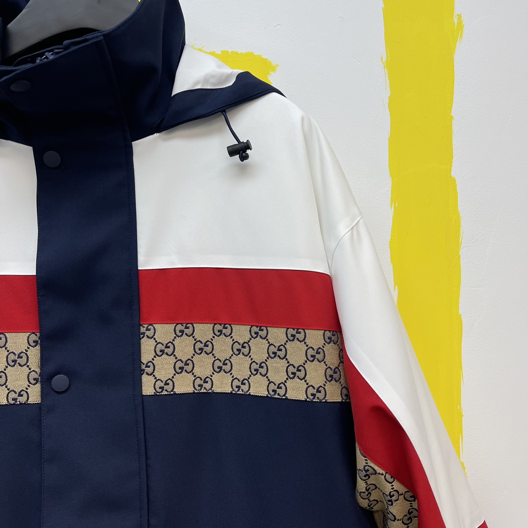 GUCCi Supercoat Long cotton-padded Jacket (padded jacket)