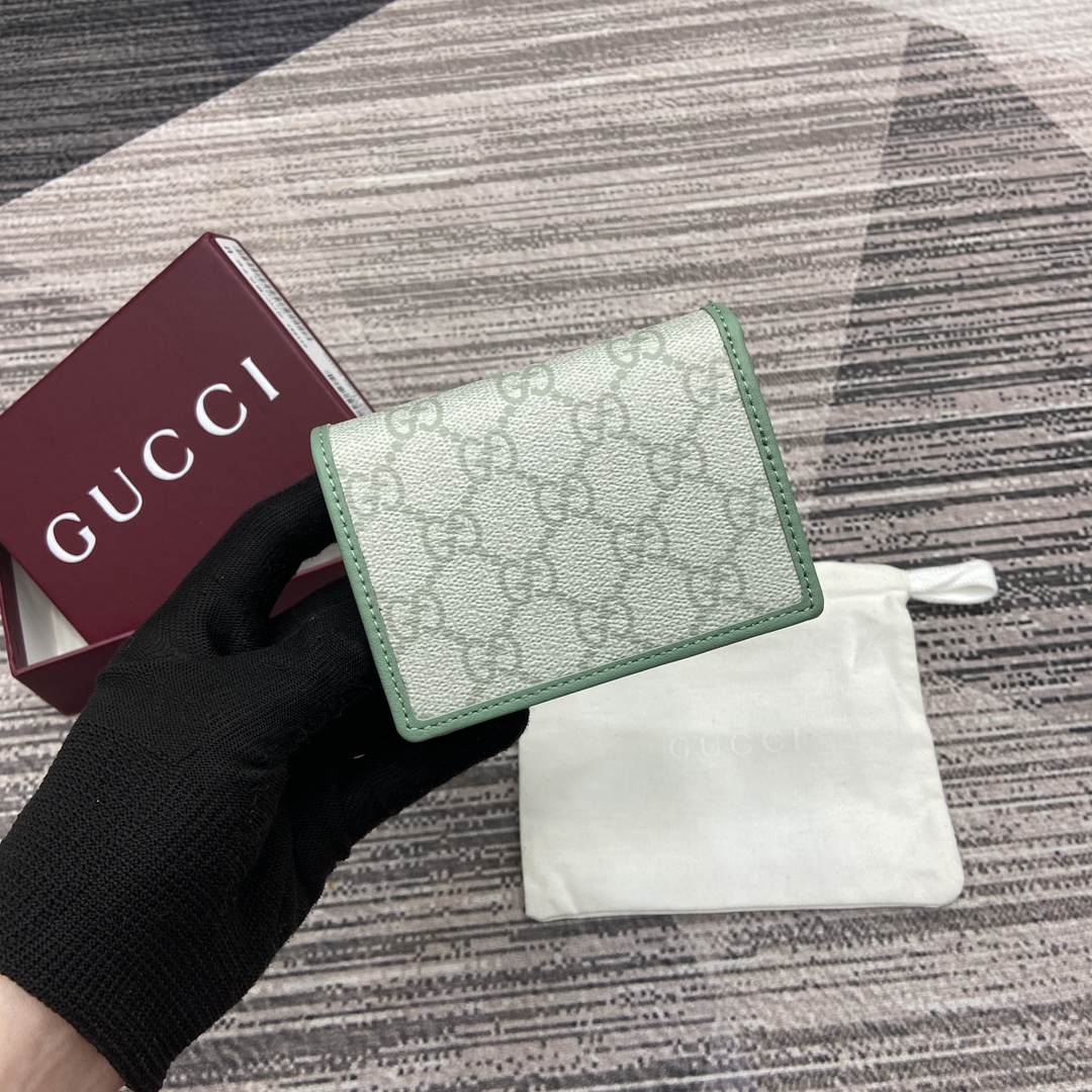 Gucci GG Emblem Mini Wallet