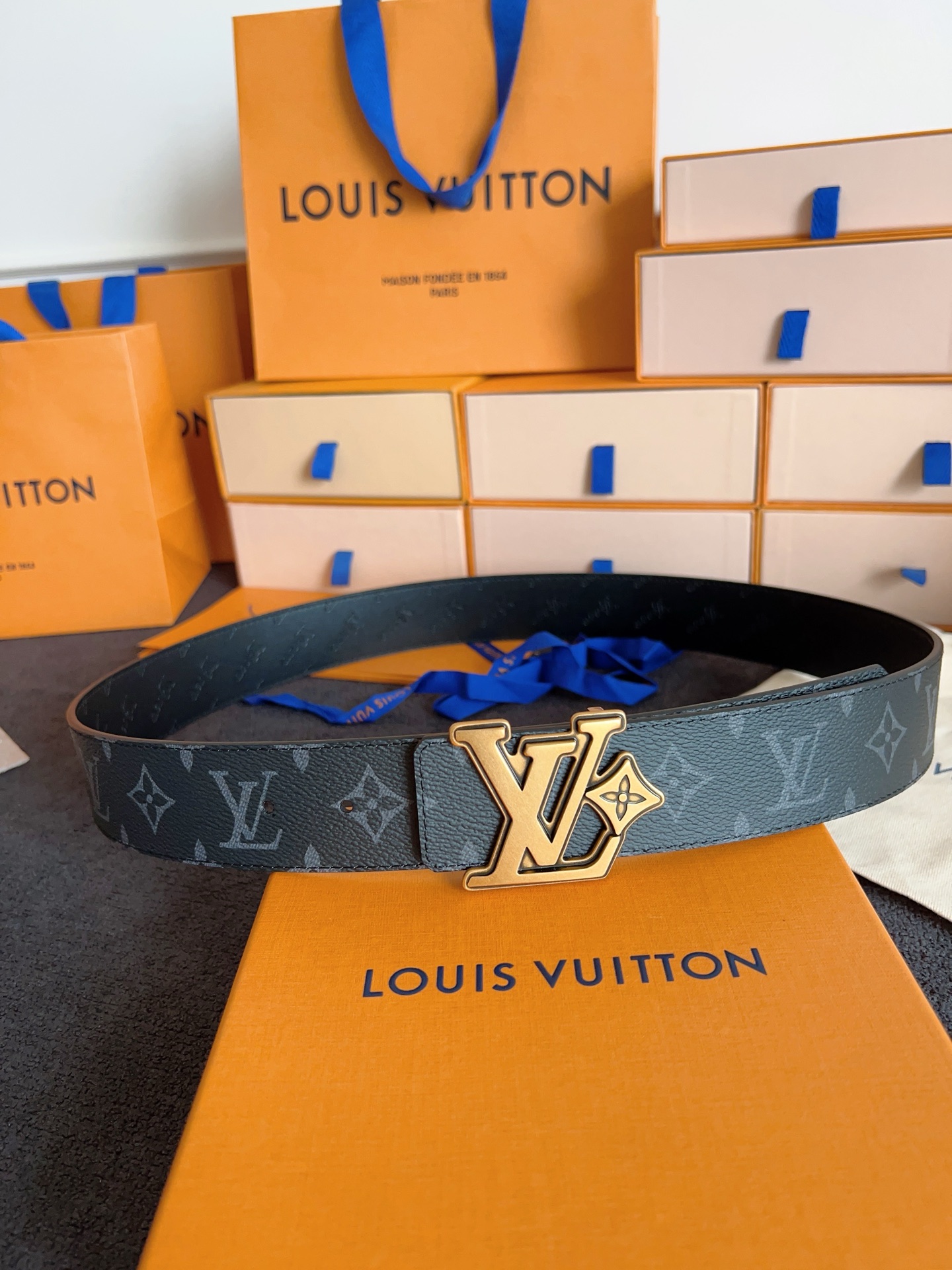 M4110T LV Flower 40mm Reversible Belt