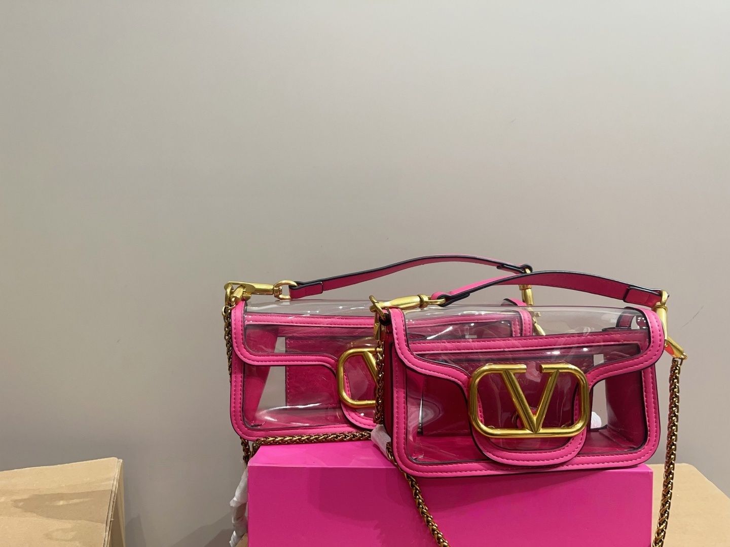 Valentino Garavani PVC satchel